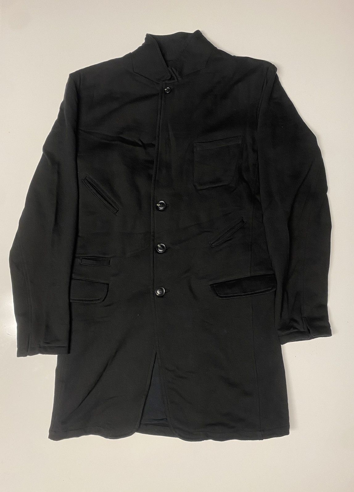 image of Kmrii Multi-Pocket Coat in Black, Men's (Size XL)