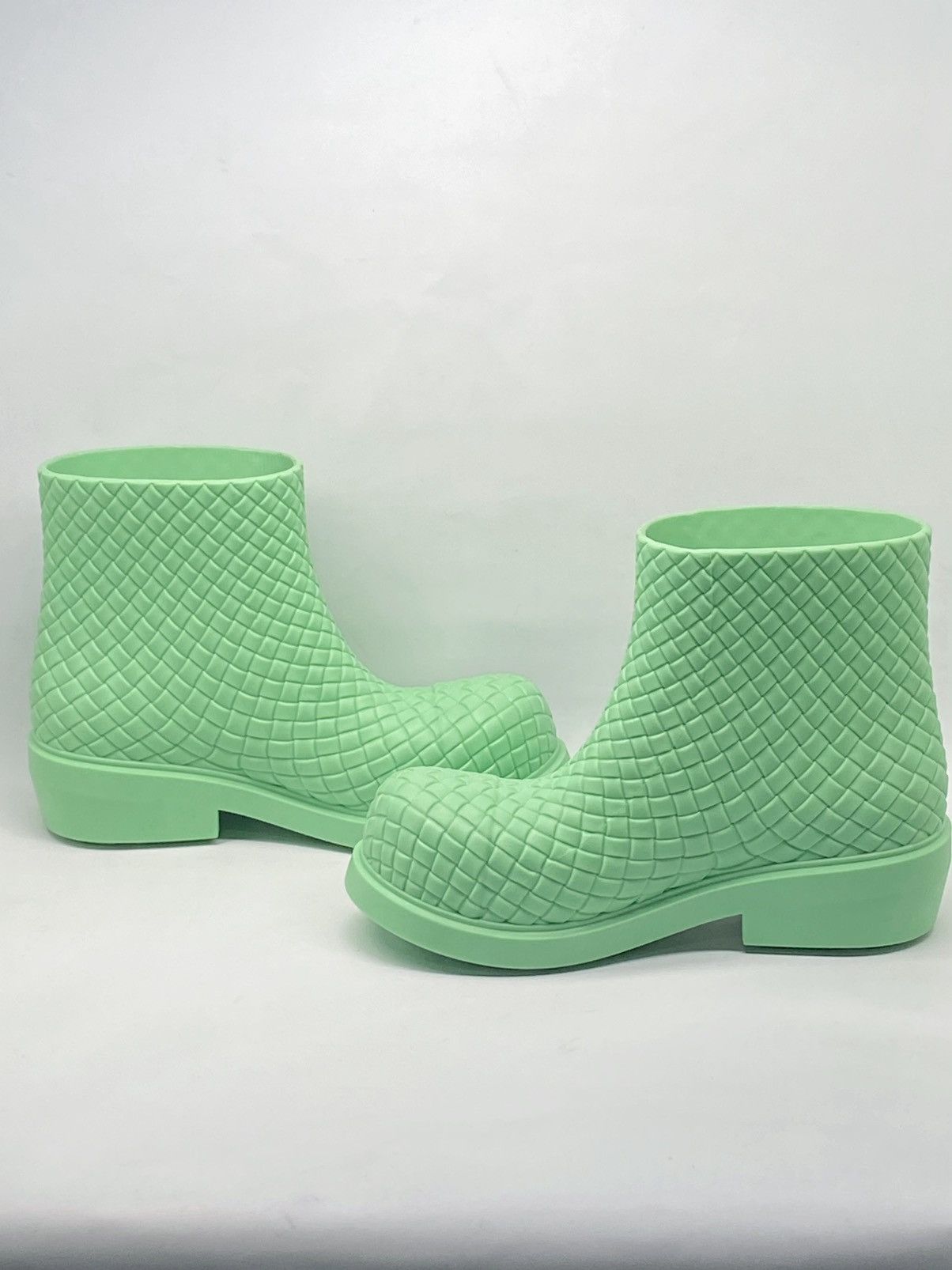 Bottega Veneta Bottega Veneta Green Fireman Boots size 38 Size US 8 / IT 38 - 4 Thumbnail