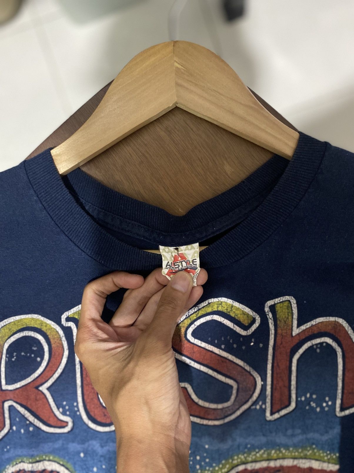 Band Tees × Japanese Brand × Vintage Vtg y2k Rush American Tour 78 Size US L / EU 52-54 / 3 - 2 Thumbnail