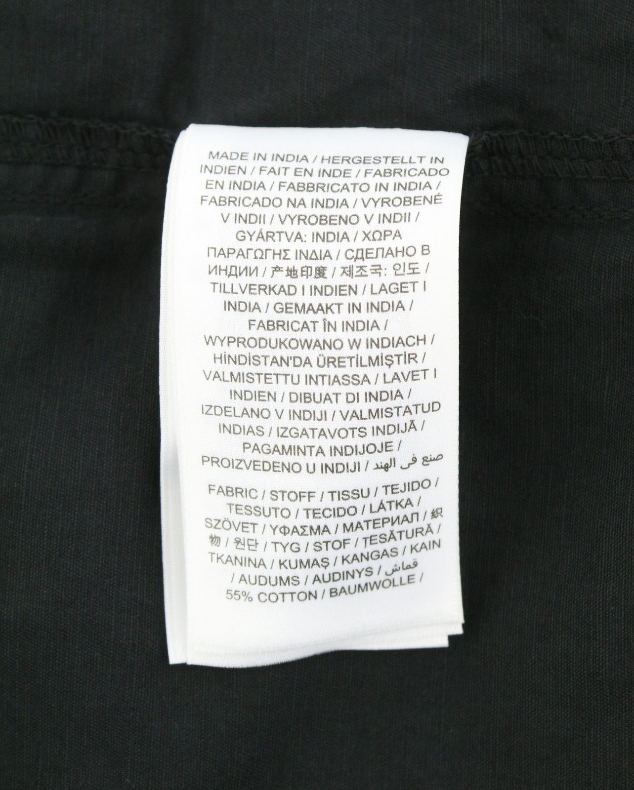 Gant GMNT DYED OVERSHIRT XL Black Linen Blend Button 87520 Size US XL / EU 56 / 4 - 8 Thumbnail