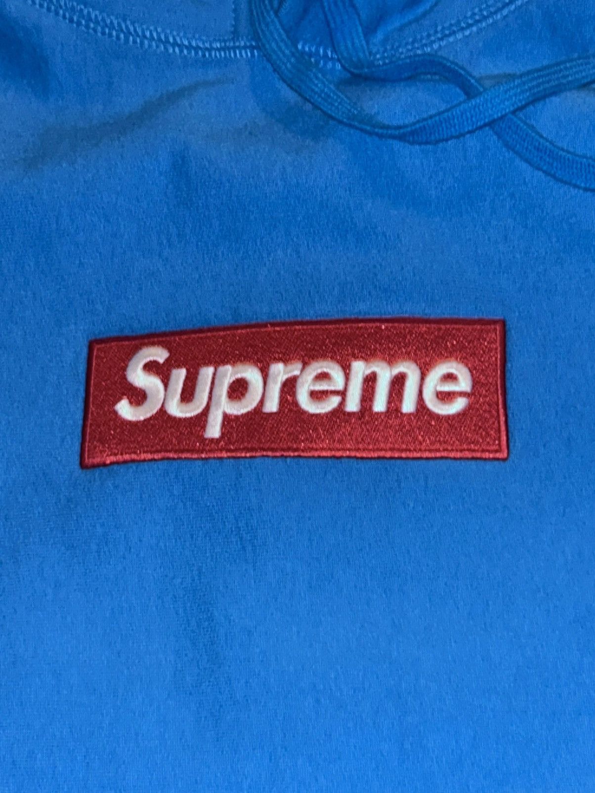 Supreme Supreme Box Logo Cyan Size US L / EU 52-54 / 3 - 3 Thumbnail
