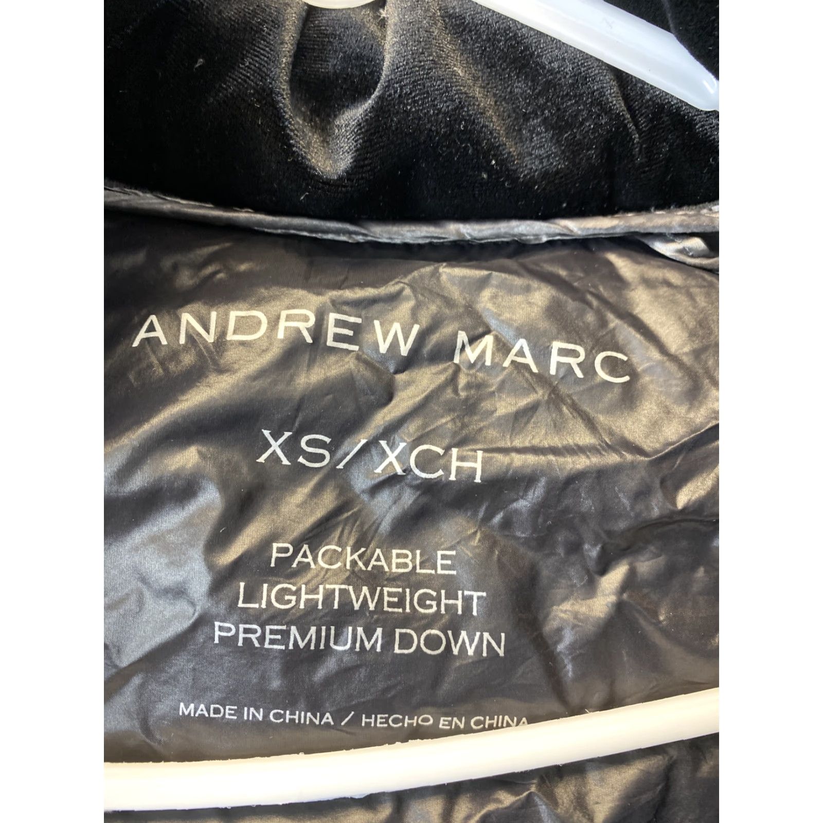 Andrew Marc Andrew Marc Women's Long XS Hoodie Puff Long Jacket Metal / 79-7 Size XS / US 0-2 / IT 36-38 - 4 Thumbnail