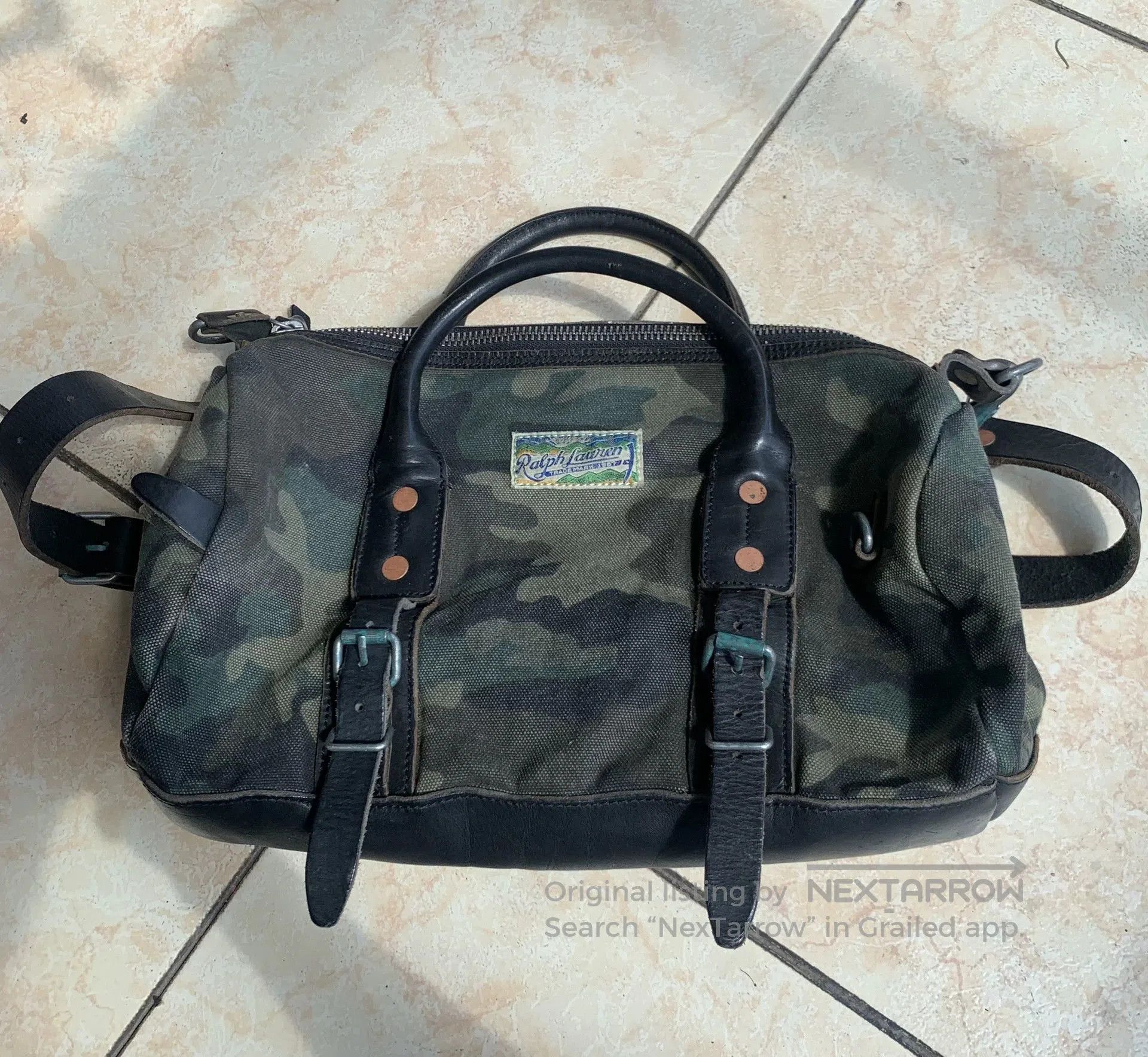 Ralph Lauren Camouflage Shoulder Bag.