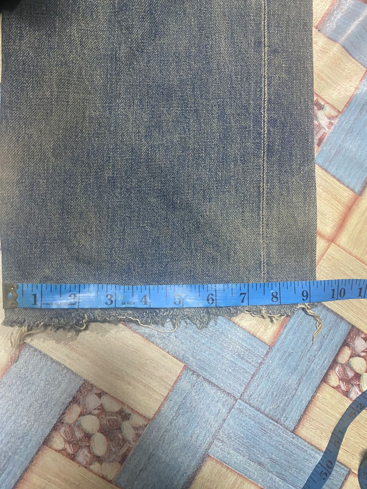 Levi's Levis BE 502 Button J22 Selvedge Distressed Denim Jeans Size US 34 / EU 50 - 24 Thumbnail