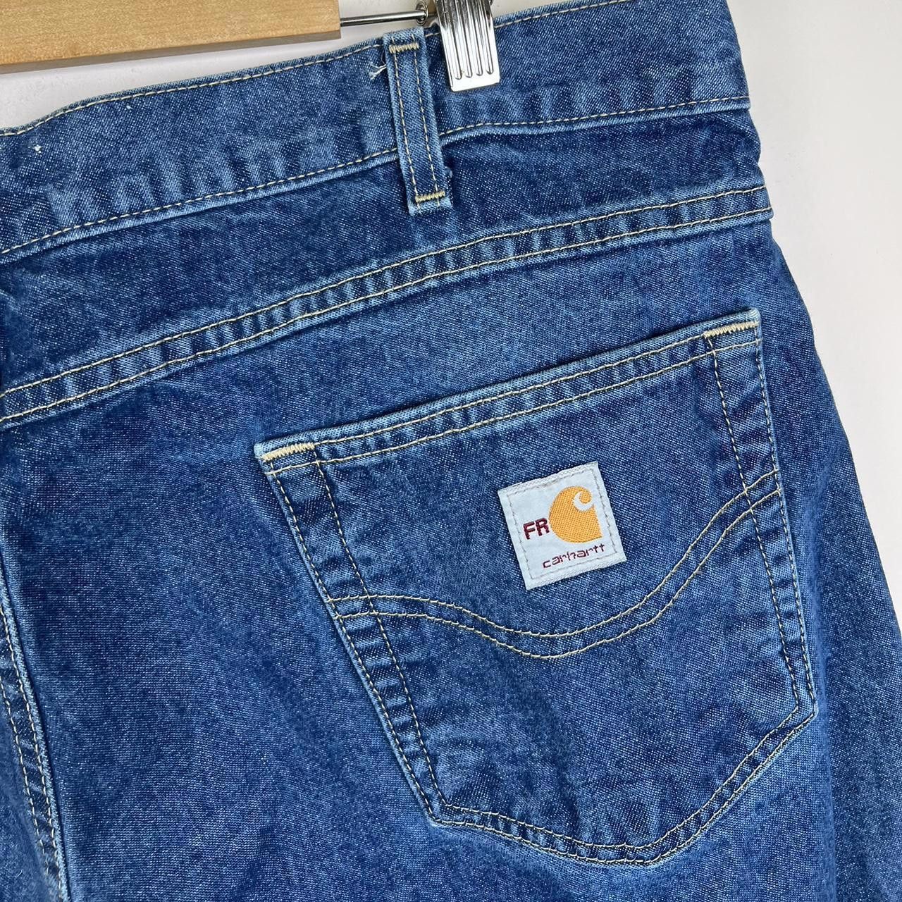 Carhartt Carhartt Men's Loose Fit Denim Jeans - Blue Size US 40 / EU 56 - 3 Thumbnail