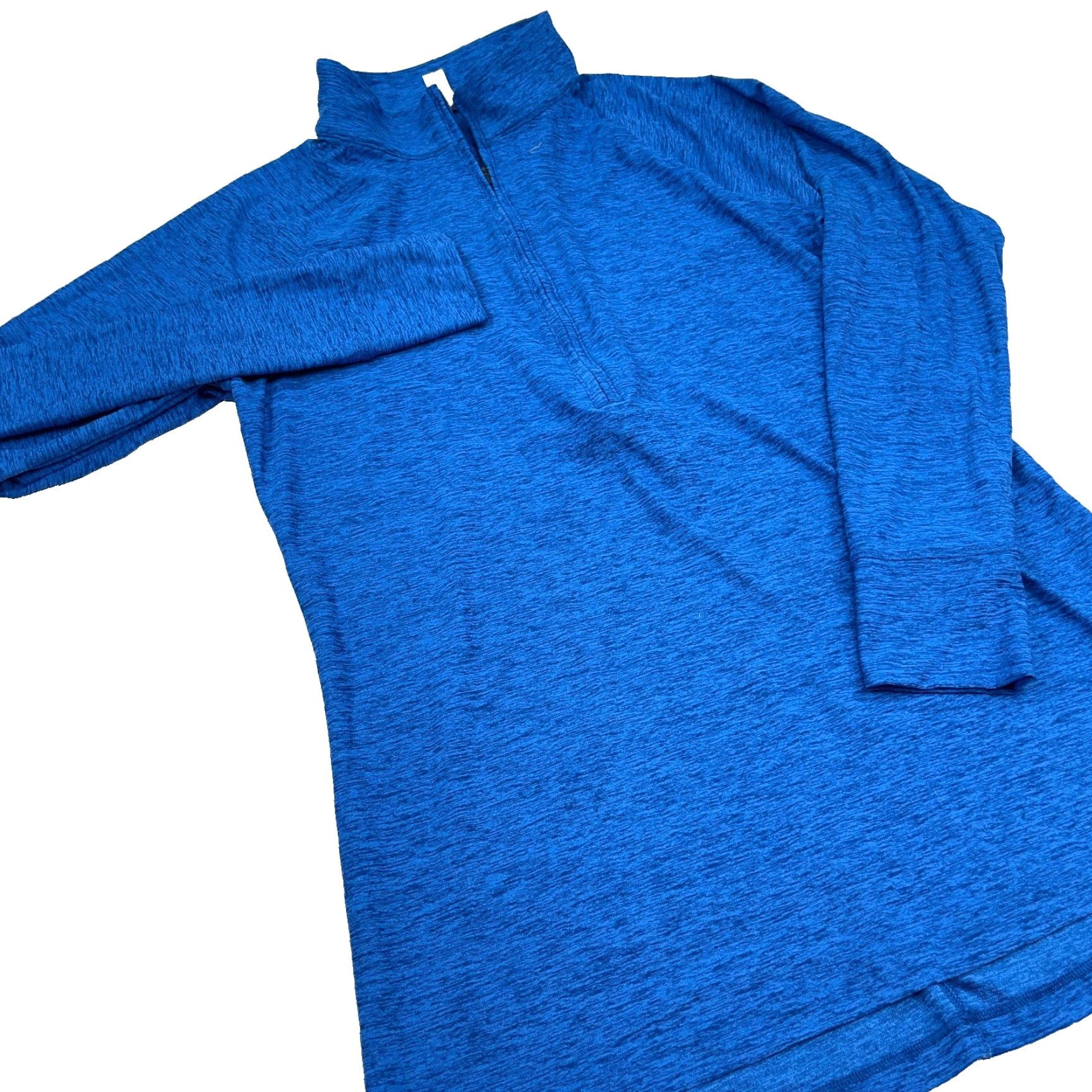 Under Armour Under Armour Shirt Women XS Blue Pullover Mock Neck 1/4 Zip Quick Dry Breathable Lightweight Sweat-Wicking Regular Fit Casual Activewear Size XS / US 0-2 / IT 36-38 - 2 Thumbnail