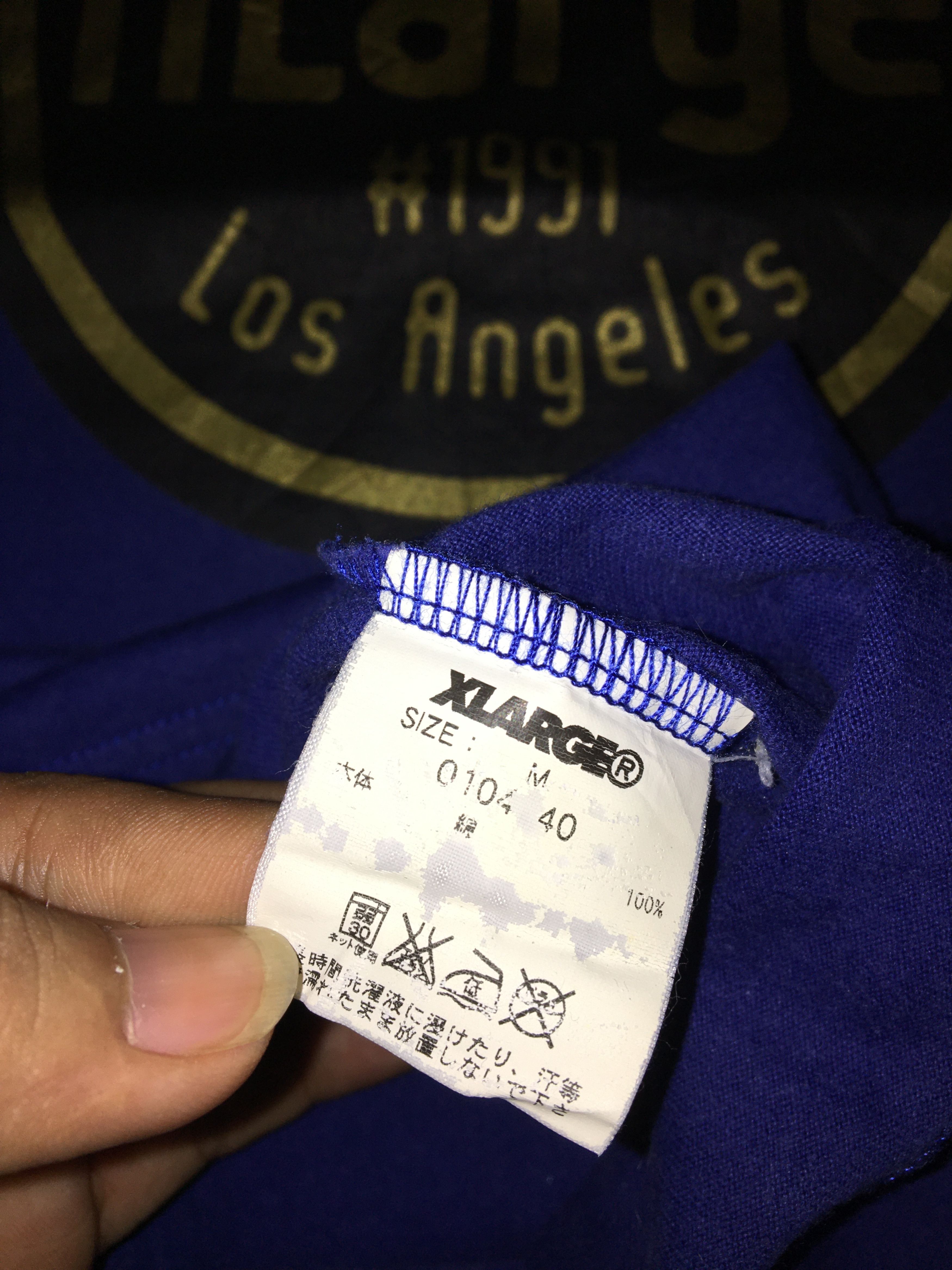 Xlarge Vintage XLarge Los Angeles Tshirt Size US M / EU 48-50 / 2 - 8 Thumbnail