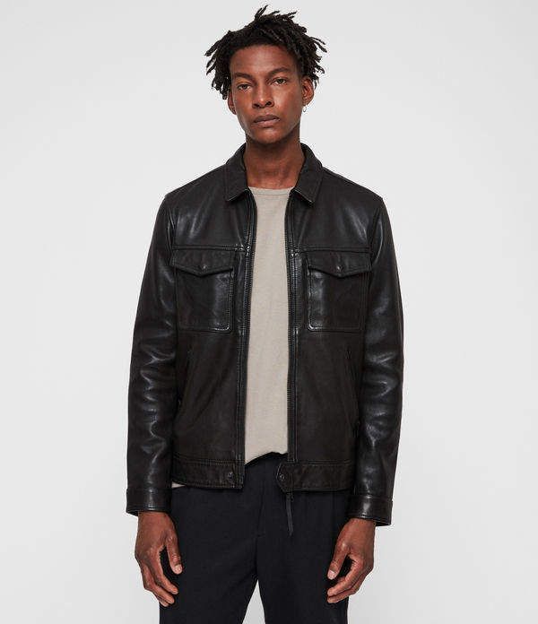 Allsaints Allsaints Revelry Leather Jacket Size M Size US M / EU 48-50 / 2 - 4 Thumbnail