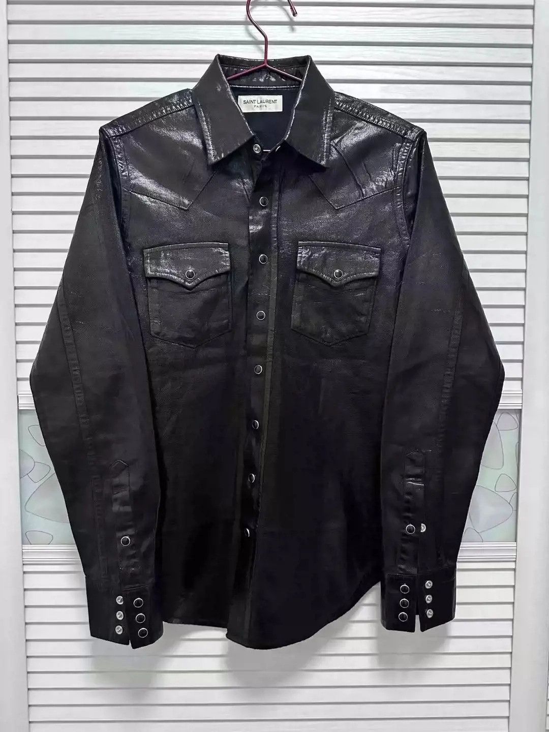 Saint Laurent Paris Saint Laurent Old leather jacket Size US M / EU 48-50 / 2 - 1 Thumbnail