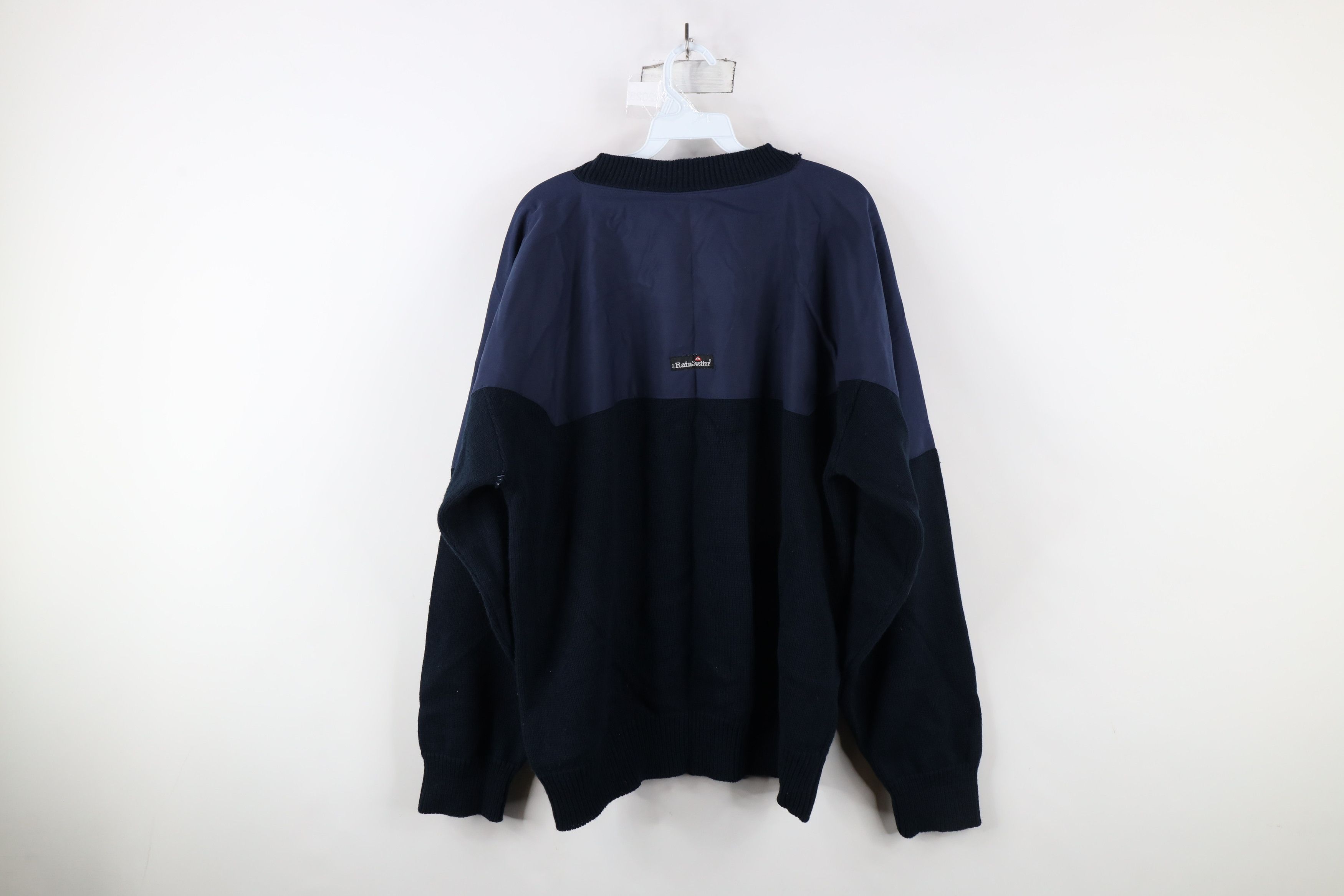 Vintage Vintage 90s Rainswetter Sweater Pullover Jacket Swacket USA Size US XXL / EU 58 / 5 - 11 Thumbnail