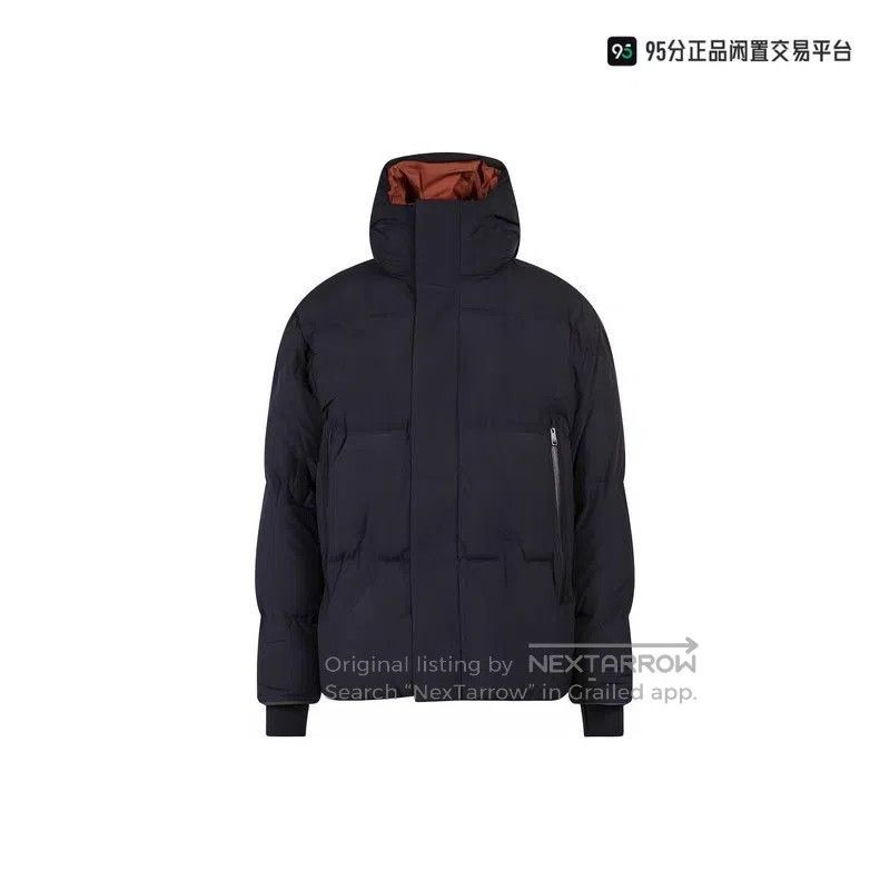 Ermenegildo Zegna Zegna FW22 Men's Solid Casual Hooded Down Jacket. Size US L / EU 52-54 / 3 - 2 Thumbnail