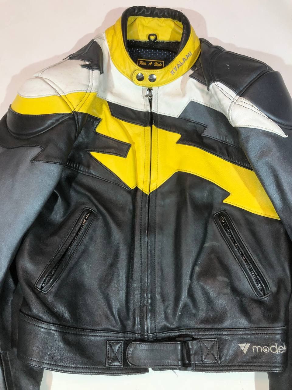 Other Modeka Kyalami Avangarde Racing Moto Leather Jacket Vintage Size US L / EU 52-54 / 3 - 7 Thumbnail
