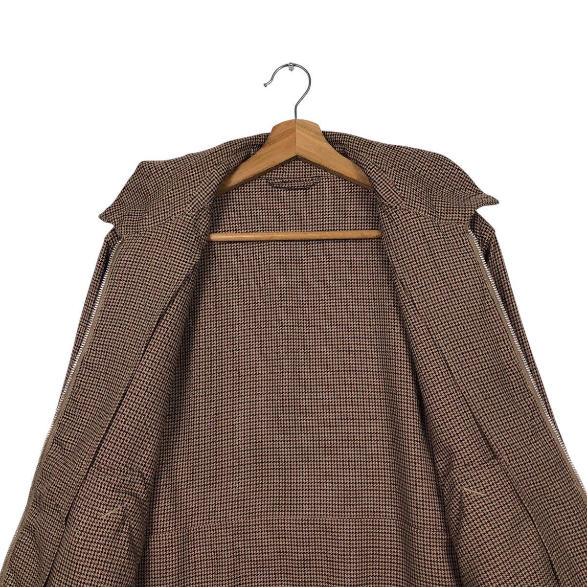 Japanese Brand × Vintage 📌Vintage Bomber Jacket Global Work Tartan Issey Miyake Size US M / EU 48-50 / 2 - 15 Thumbnail