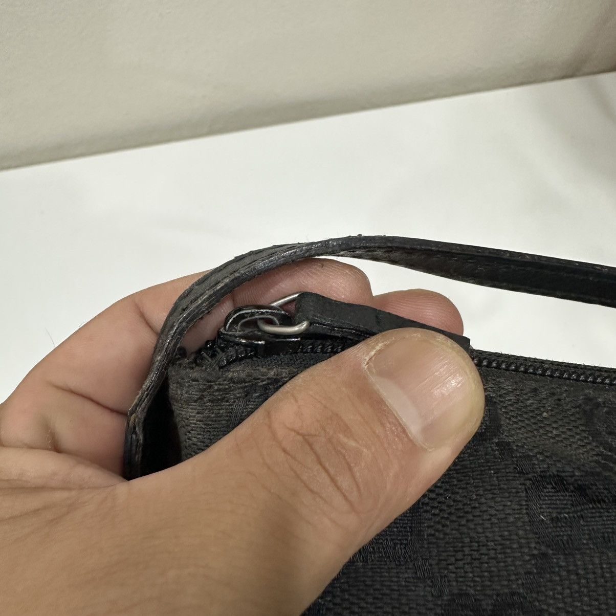 Gucci GUCCI GG BOAT CANVAS MONOGRAM POCHETTE BAG 10 Size ONE SIZE - 8 Thumbnail