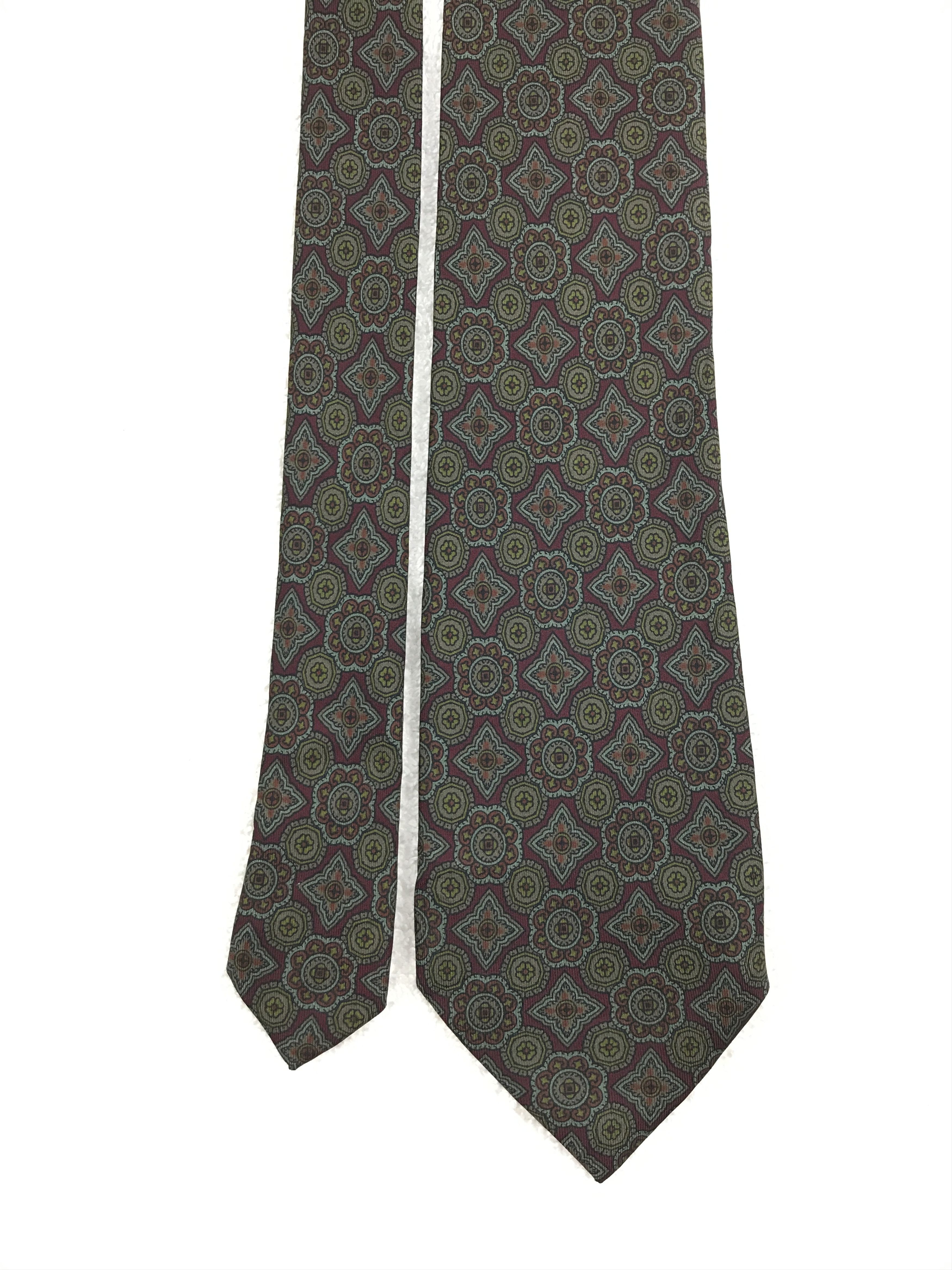 Vintage Vintage Bruno Gabrieli Silk Necktie Size ONE SIZE - 3 Thumbnail
