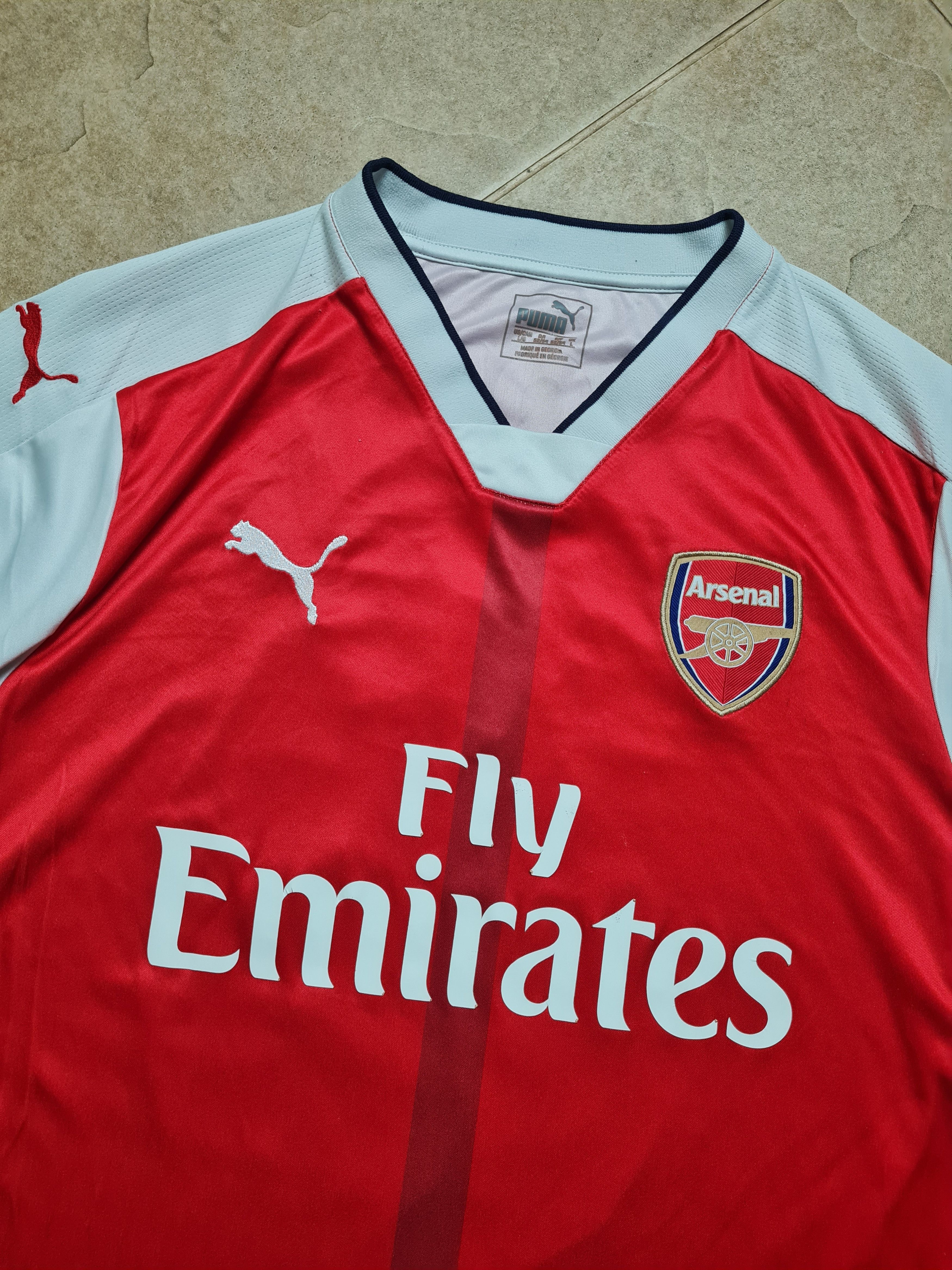 Puma Puma Arsenal 2016/17 Home Football Shirt GIROUD 12 Size US L / EU 52-54 / 3 - 14 Thumbnail