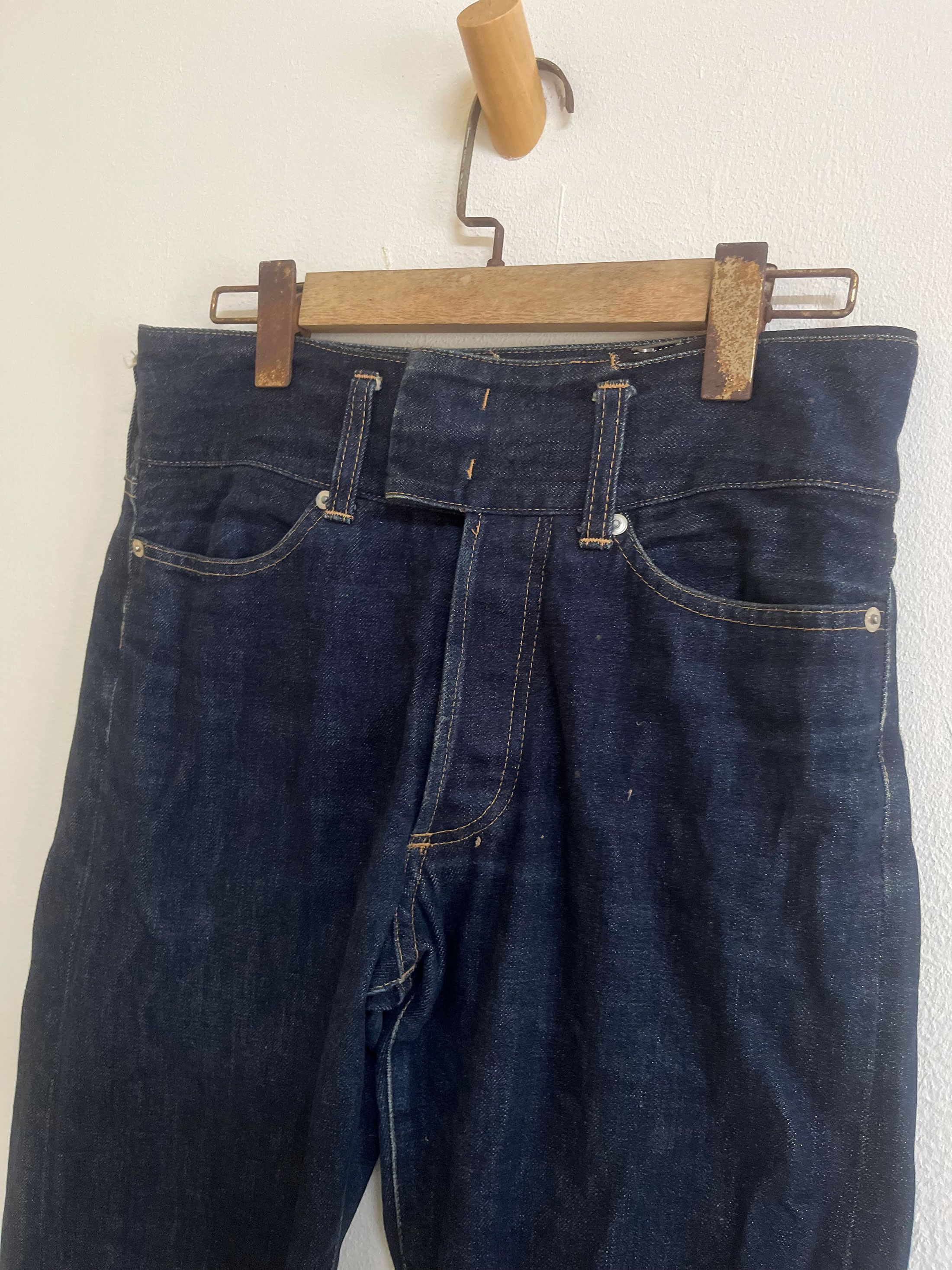 CABANE de ZUCCa Zucca Japan Selvedge Jeans Cropped High Waisted Size US 30 / EU 46 - 2 Thumbnail