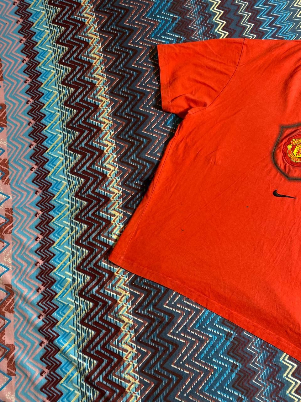 Nike Streetwear T-Shirt Nike print Manchester United Y2K Vintage Size US XL / EU 56 / 4 - 5 Thumbnail