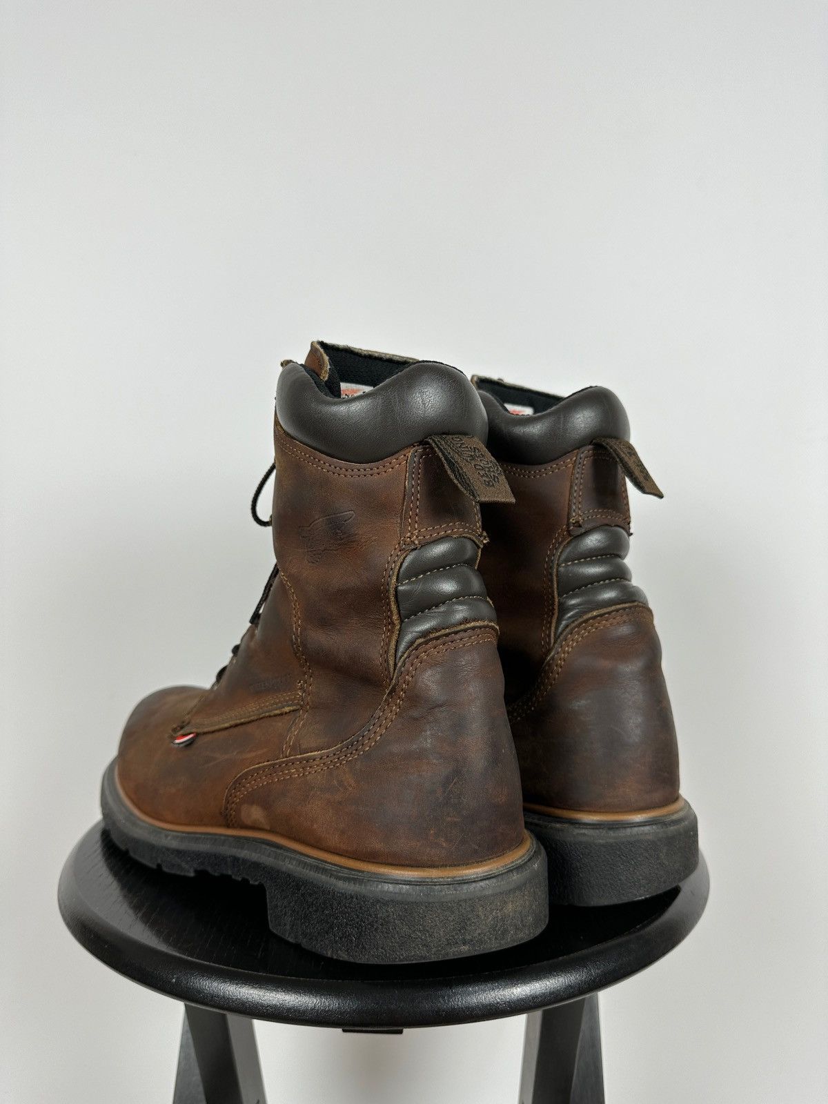 Red Wing Red Wing ASTM F2892-11 Brown Leather Waterproof Boots Size US 11 / EU 44 - 4 Thumbnail