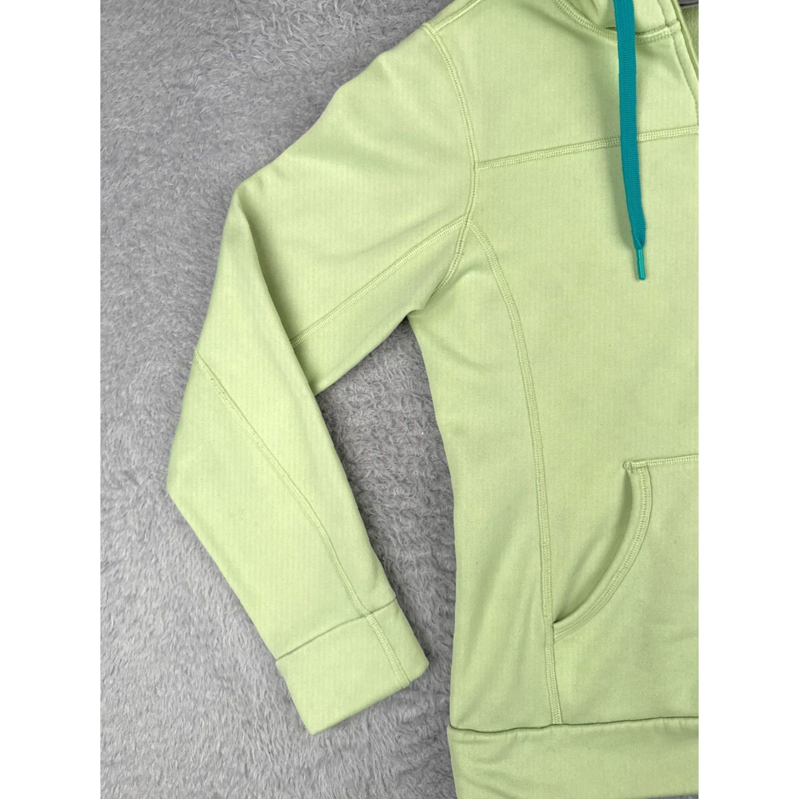 The North Face The North Face Hoodie Women Small Yellow Full Zip 100% Polyester Pockets Socks? Size S / US 4 / IT 40 - 3 Thumbnail