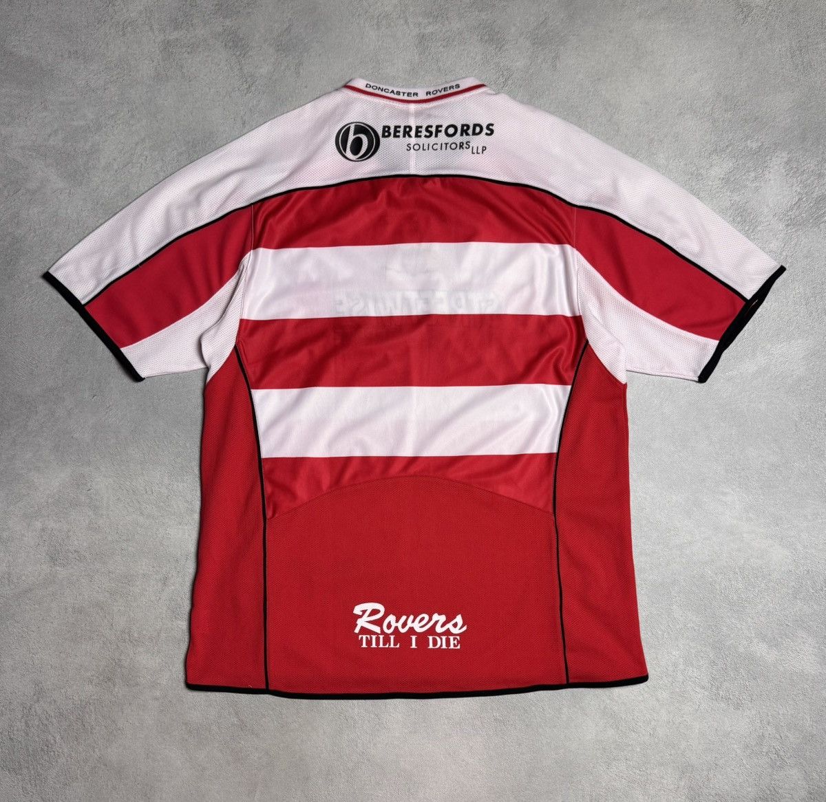 Vintage Doncaster Rovers 2005 2006 Home Shirt Soccer Jersey Carlotti Size US XL / EU 56 / 4 - 2 Thumbnail