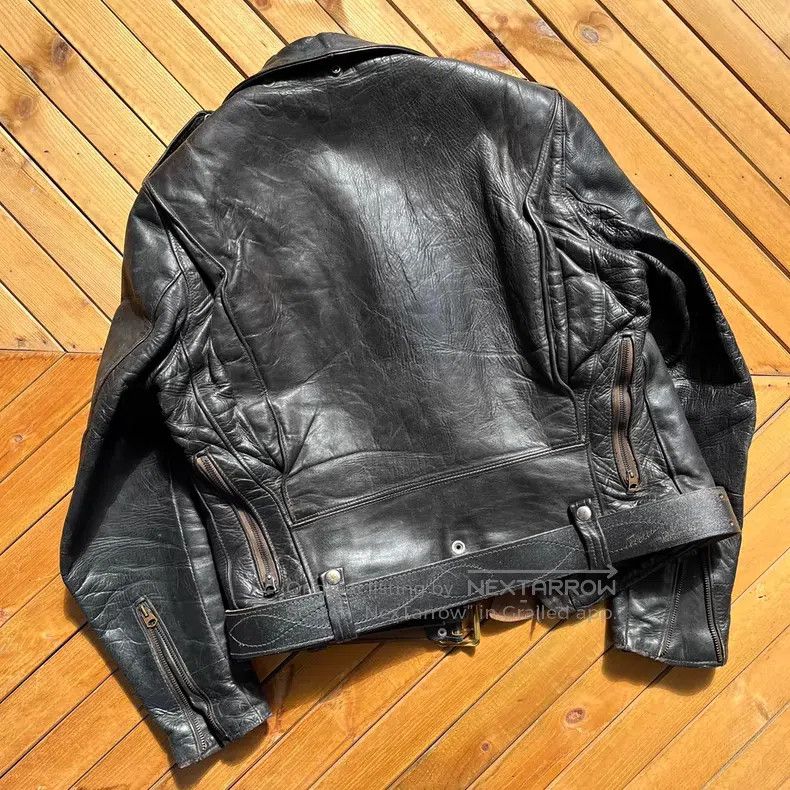 Buco Buco J-24 first year horseskin leather suit Size US L / EU 52-54 / 3 - 6 Thumbnail