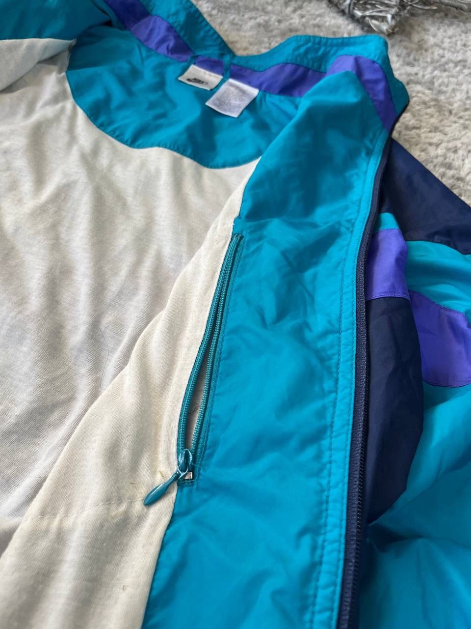 Vintage 90s Nike Big Logo Jacket Swoosh Rare
