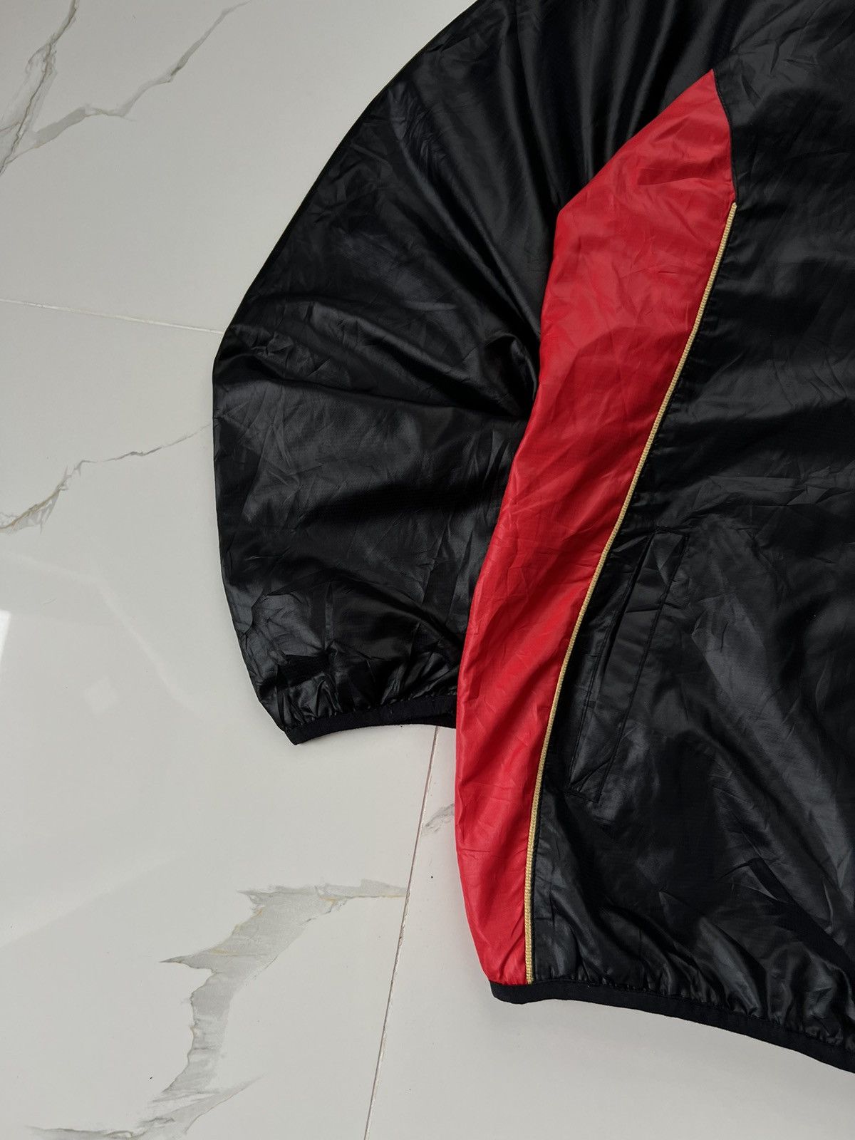 Nike × Vintage 90’s NIKE MULTISWOOSH LOGO Y2K RARE TRACK JACKET GORPCORE Size US L / EU 52-54 / 3 - 3 Thumbnail