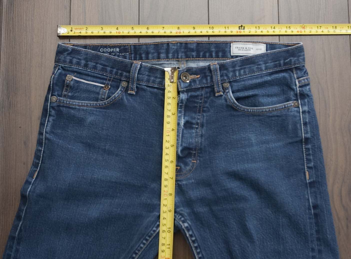 Frank & Oak Frank & Oak Selvedge Jeans Size 32x30.5 Blue Size US 32 / EU 48 - 8 Thumbnail