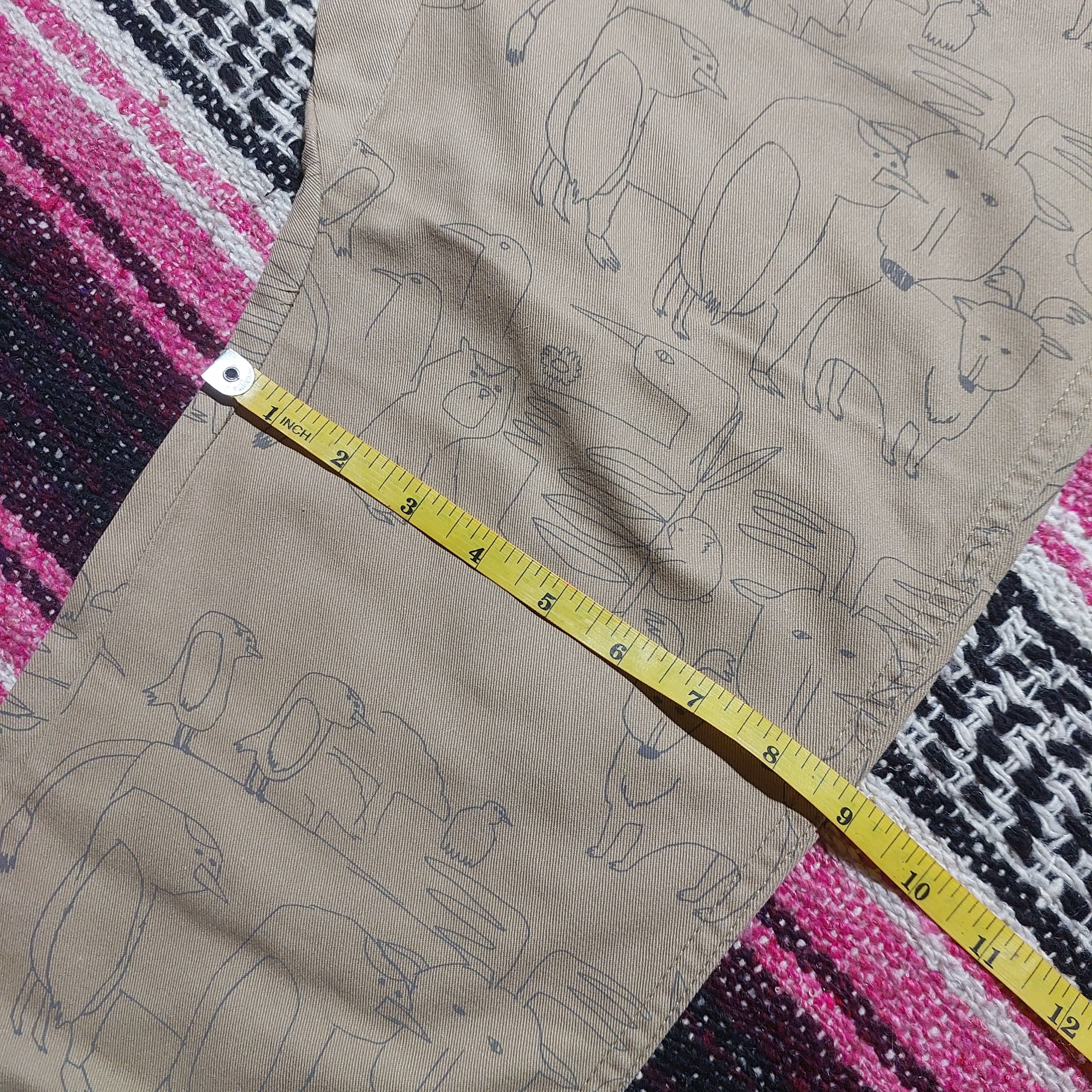 Issey Miyake × Ne-Net Ne-Net animal casual pants Size US 30 / EU 46 - 16 Thumbnail