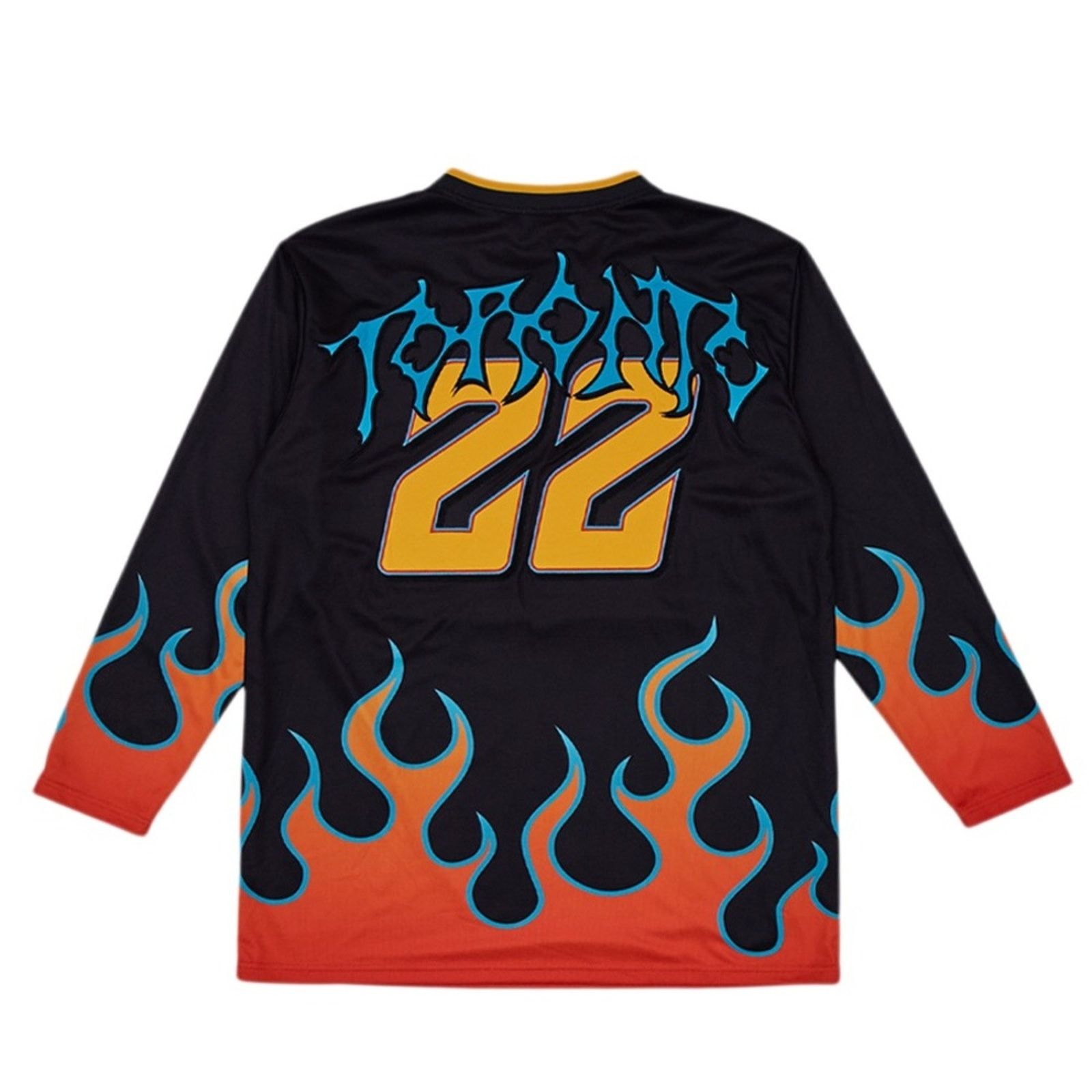 Rolling Loud Rolling Loud RL Soccer Jersey Flames Embroidered Large RARE Size US L / EU 52-54 / 3 - 2 Thumbnail