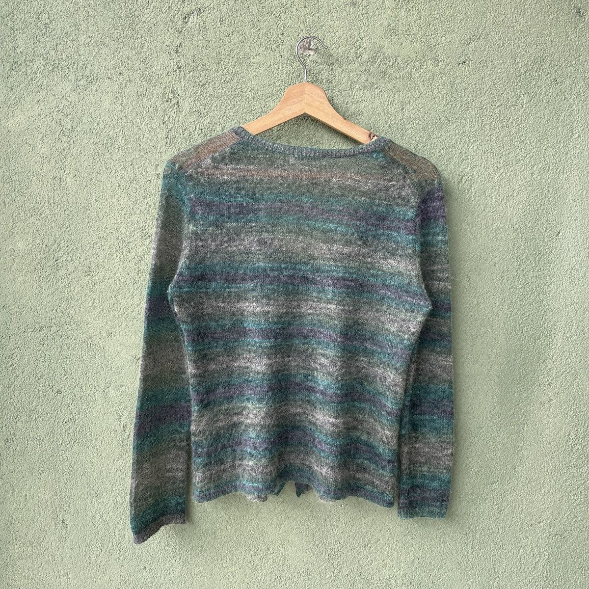 Vintage Vintage Mohair Jan Noel Shag Shaggy Cardigan Knitwear Size US S / EU 44-46 / 1 - 11 Thumbnail