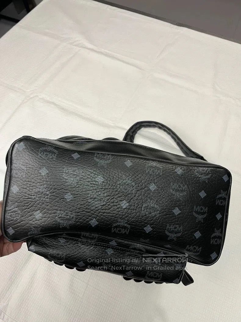 MCM MCM black rivet medium backpack. Size ONE SIZE - 5 Thumbnail