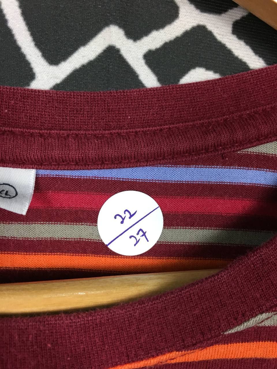 Japanese Brand × Uniqlo Uniqlo Multicolor Striped Grunge Style Tee Size US XL / EU 56 / 4 - 10 Thumbnail