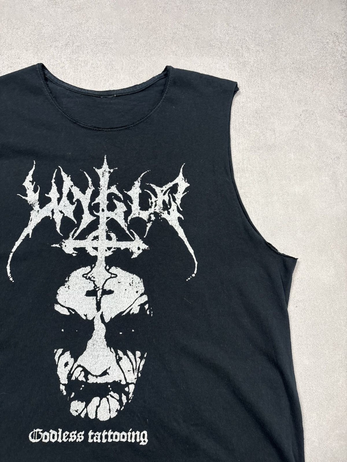 Band Tees Vintage Watain Uncle Black Metal Tank Top Band Shirt L 00s Size US L / EU 52-54 / 3 - 3 Thumbnail