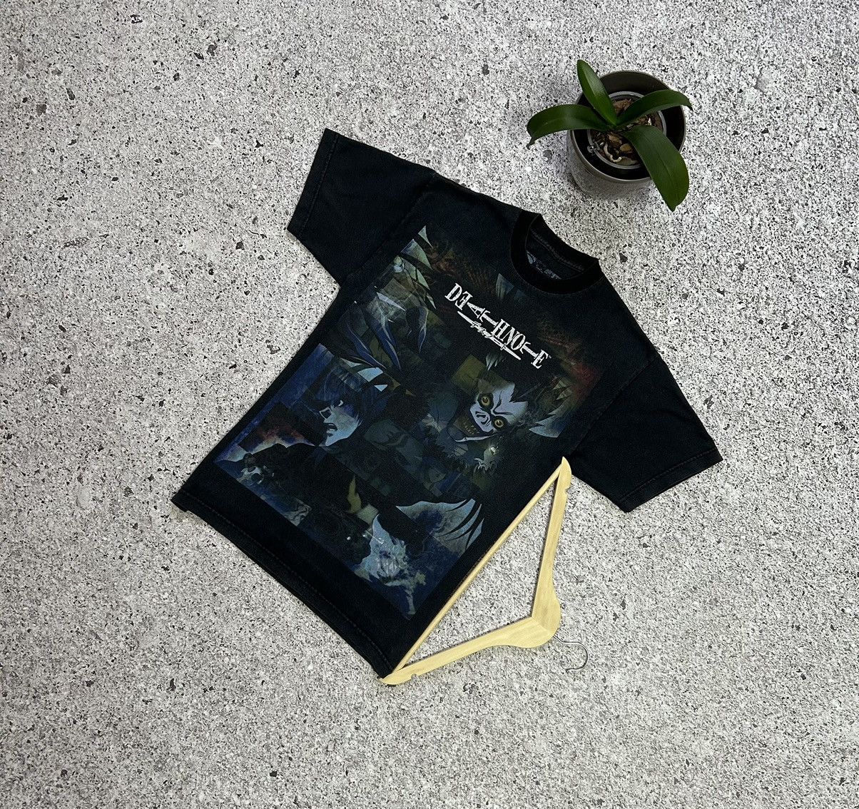 image of Anima x Cartoon Network VTG ‘00S Death Note Misa Amane Anime Promo Tee Shirt Akira in Black (Size M