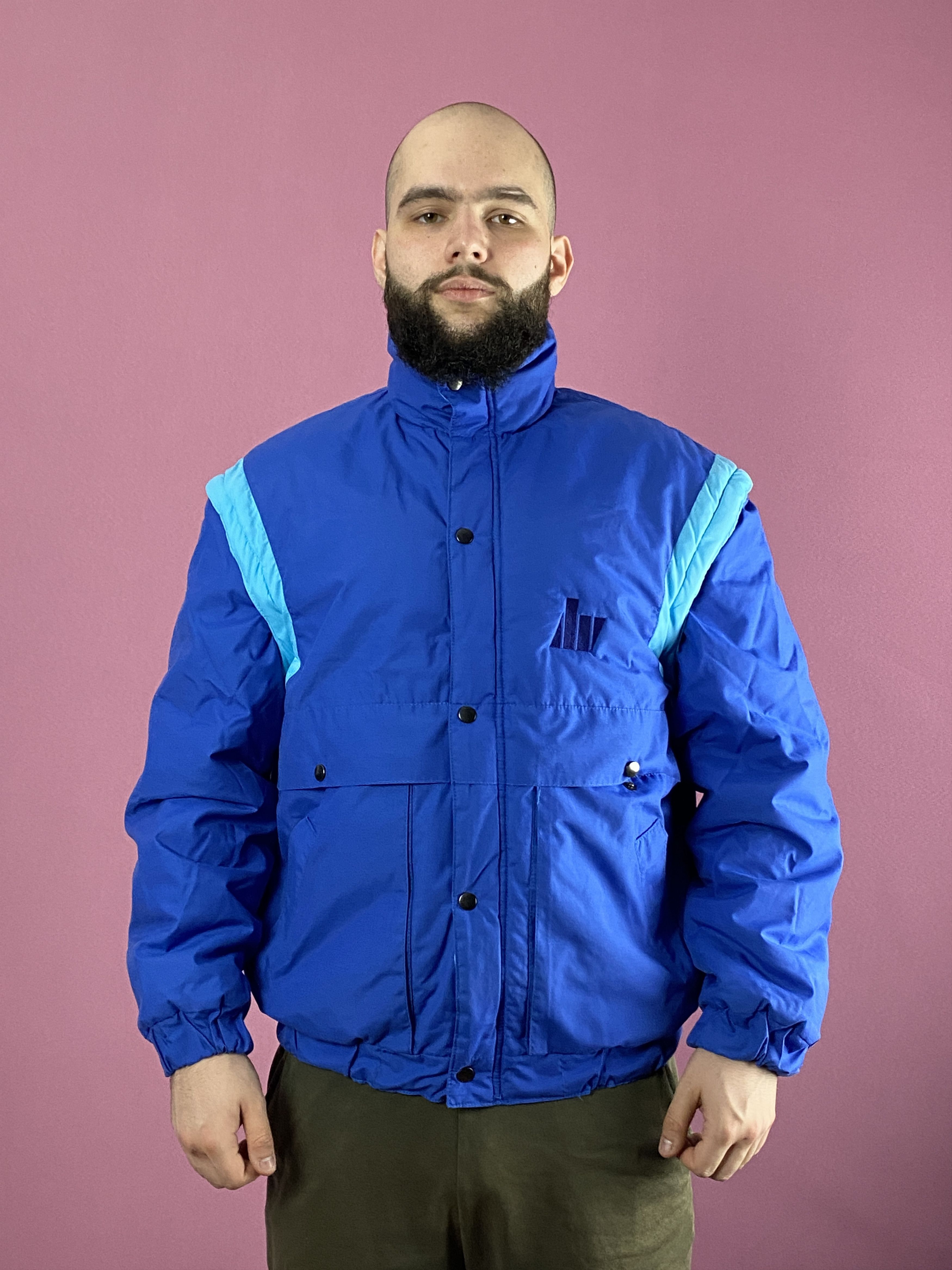 Vintage Fibersoft Vintage Men's Ski Jacket - L Convertible Sleeve Size US L / EU 52-54 / 3 - 4 Thumbnail