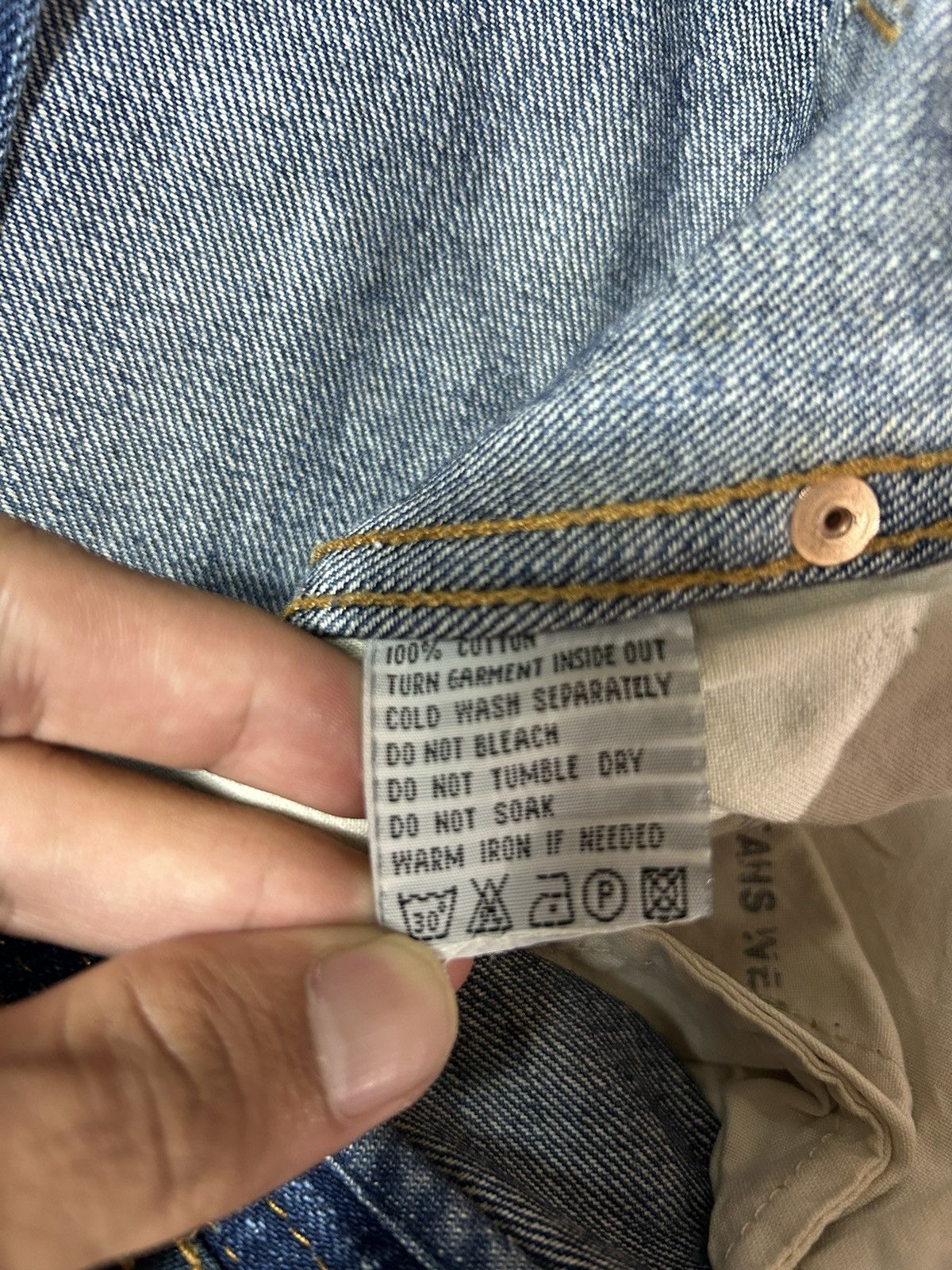 PPFM 2000s Seditionaries Distressed Tough Jeans Smith Size US 31 - 15 Thumbnail