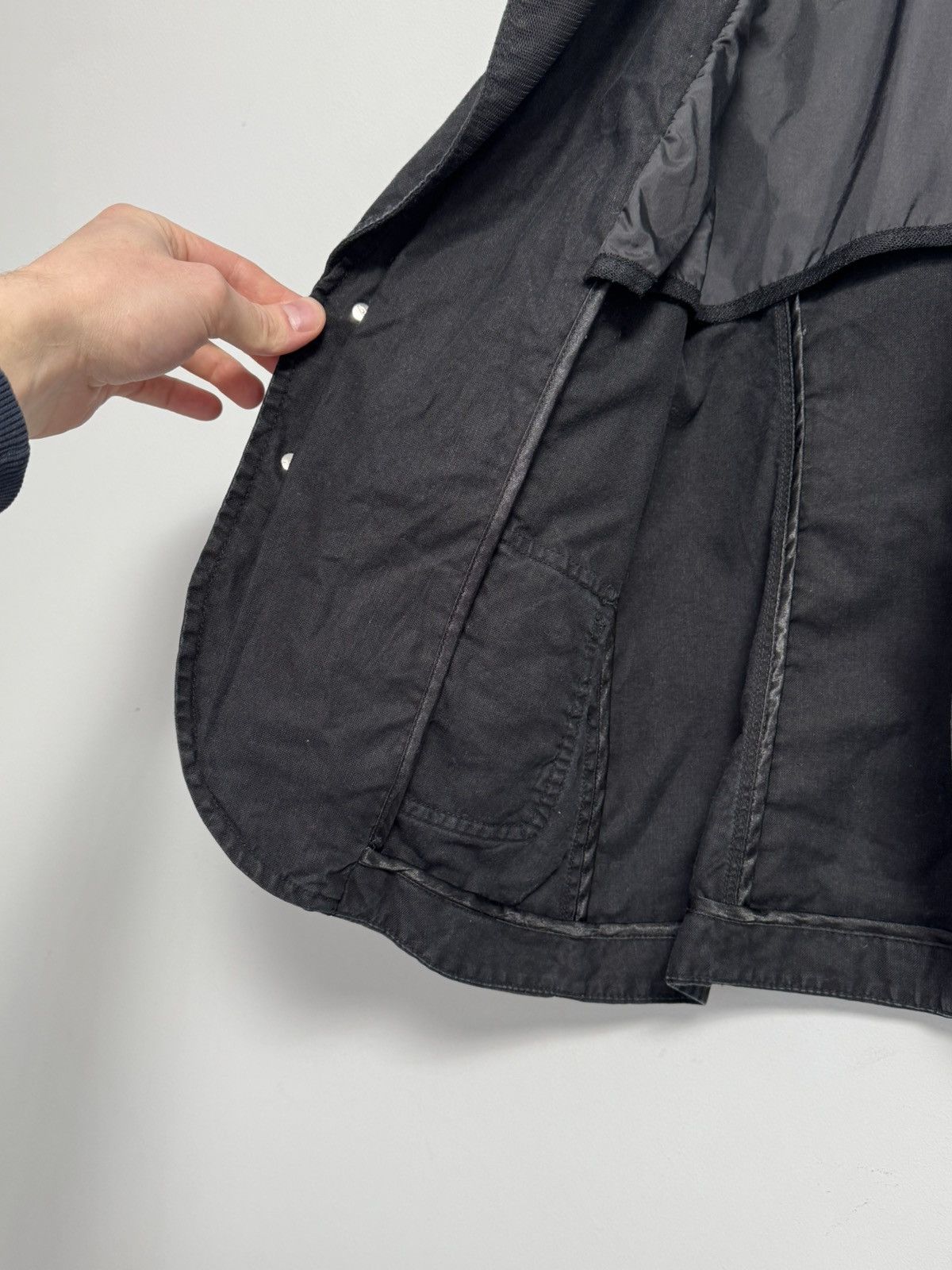 Diesel Diesel Vintage Y2K Hemp Cotton Military Deconstructed Jacket Size M / US 6-8 / IT 42-44 - 11 Thumbnail