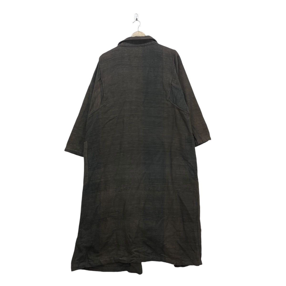 Designer × Japanese Brand × Yohji Yamamoto Lakshmi Long Coat 100% Cotton Inspired Yohji Yamamoto Size L / US 10 / IT 46 - 2 Thumbnail