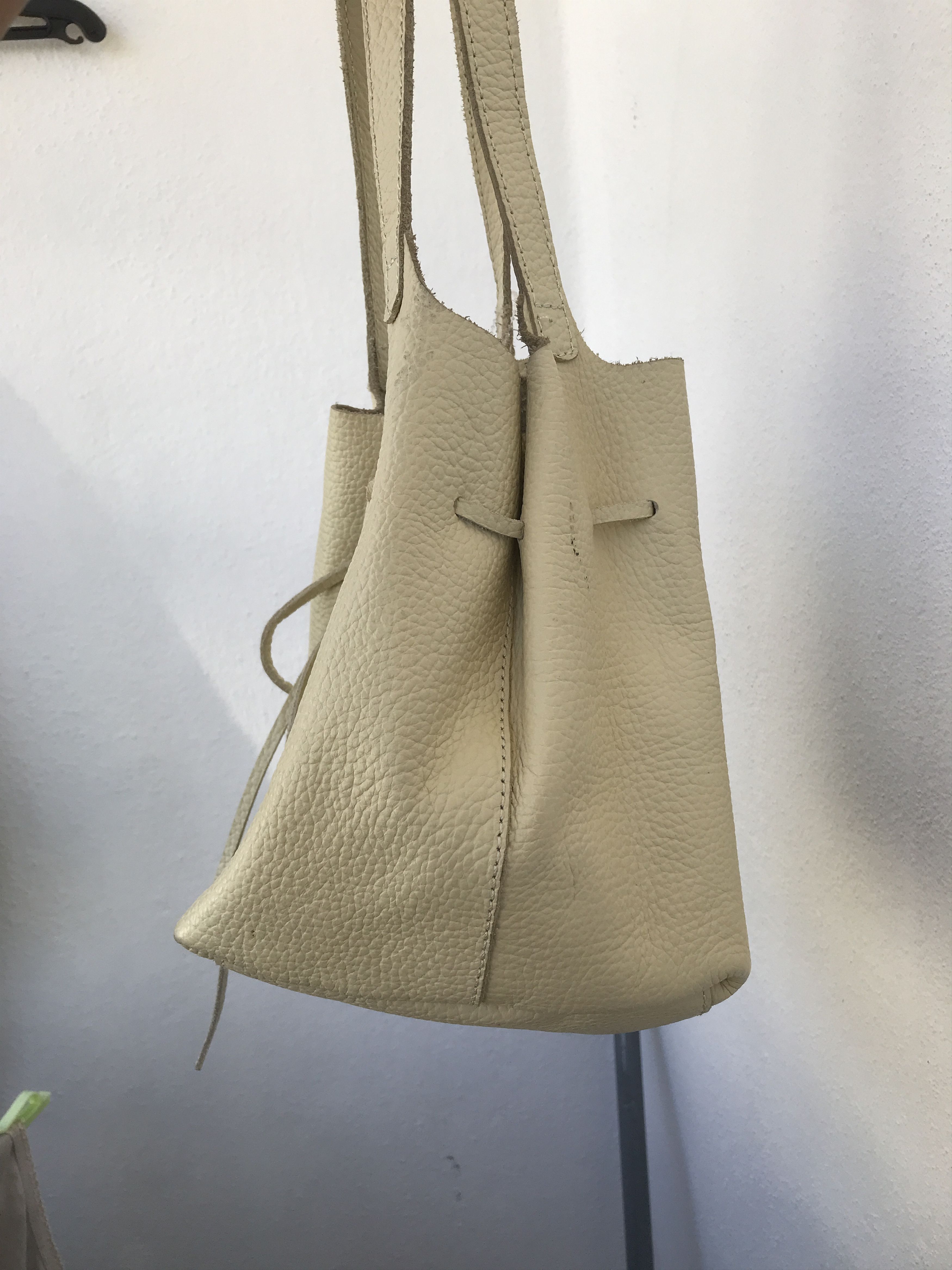 Japanese Brand × Yohji Yamamoto Y'saccs yohji yamamoto leather handcarry bucket bag Size ONE SIZE - 3 Thumbnail