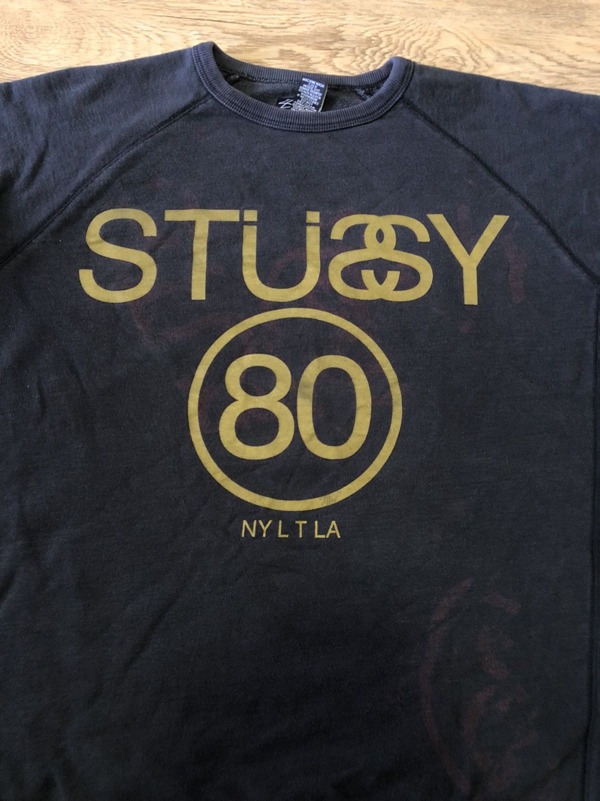 Stussy Stussy 80 faded sweatshirt Size US M / EU 48-50 / 2 - 7 Thumbnail