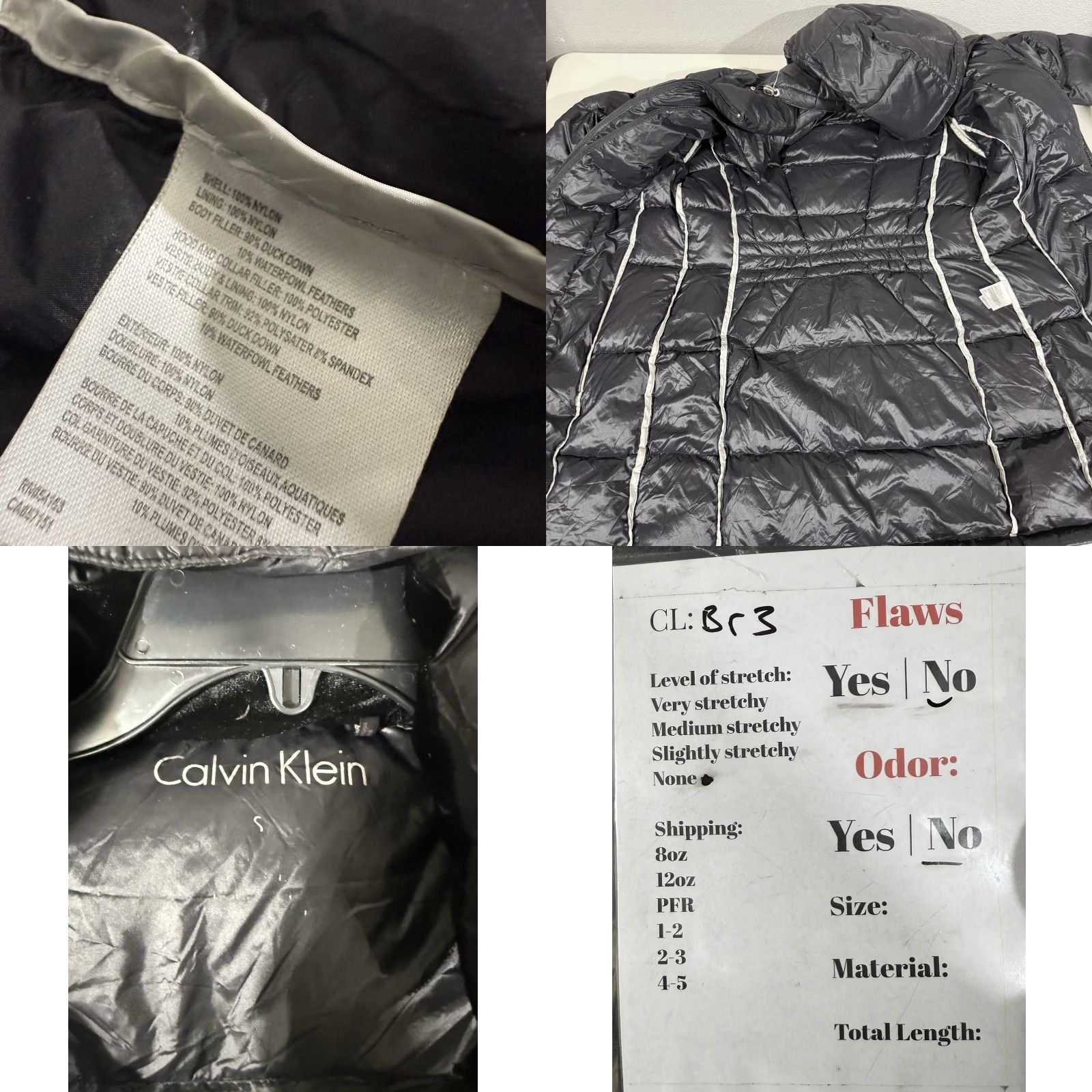 Calvin Klein Calvin Klein Long Down Parka Coat Women S Black Hooded Size S Size S / US 4 / IT 40 - 8 Thumbnail