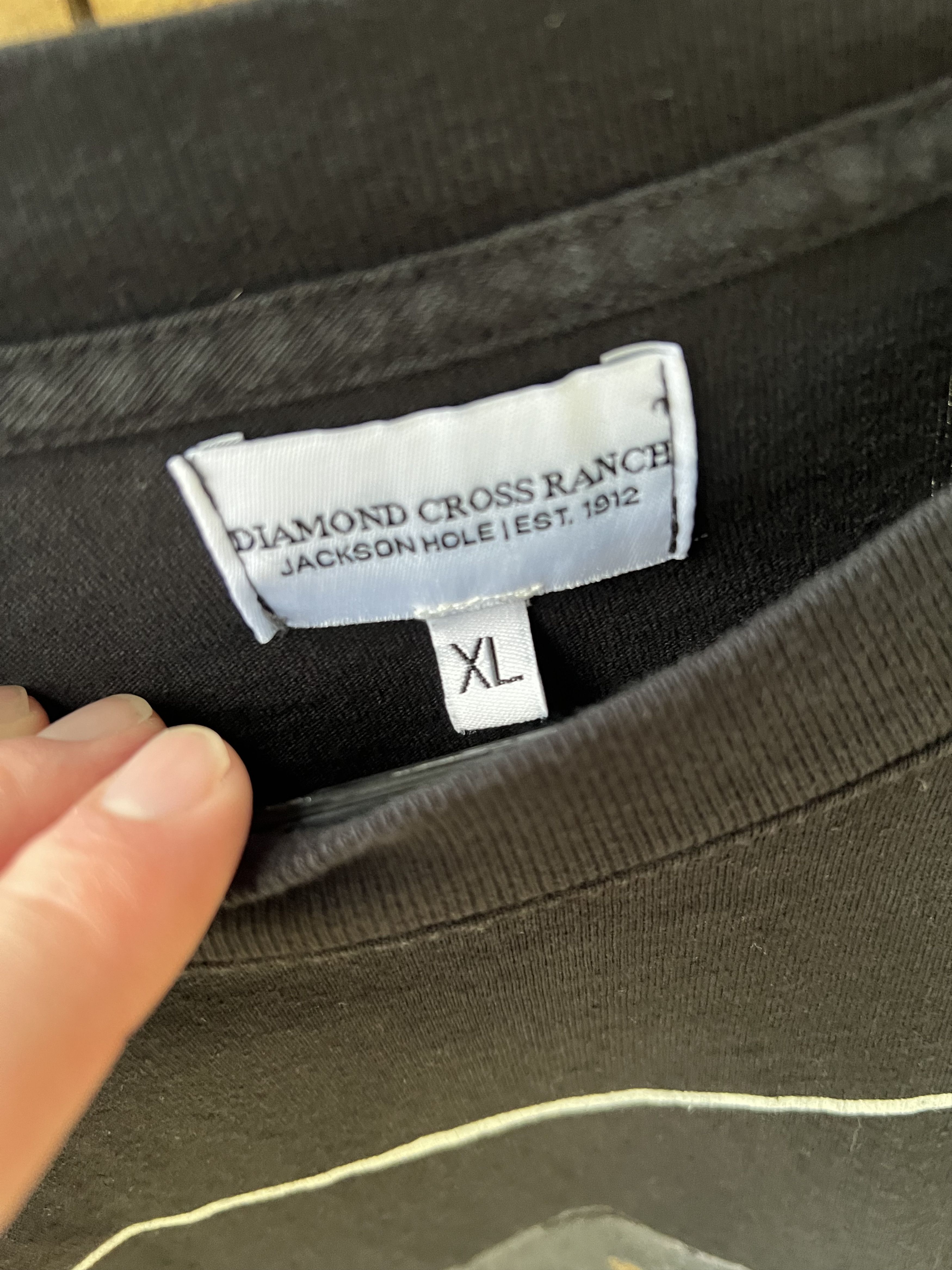 Other Diamond cross ranch Horse Face Tee Jackson hole Wyoming Size US XL / EU 56 / 4 - 4 Thumbnail