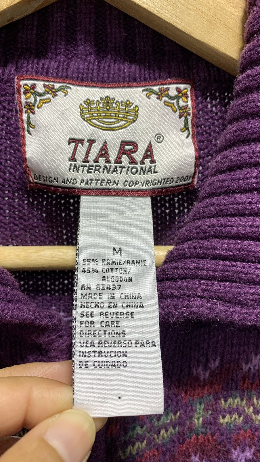 Aran Isles Knitwear × Coogi × Homespun Knitwear ‼️FINAL DROP‼️ Tiara Collar Knitwear Sweater Size US S / EU 44-46 / 1 - 4 Thumbnail