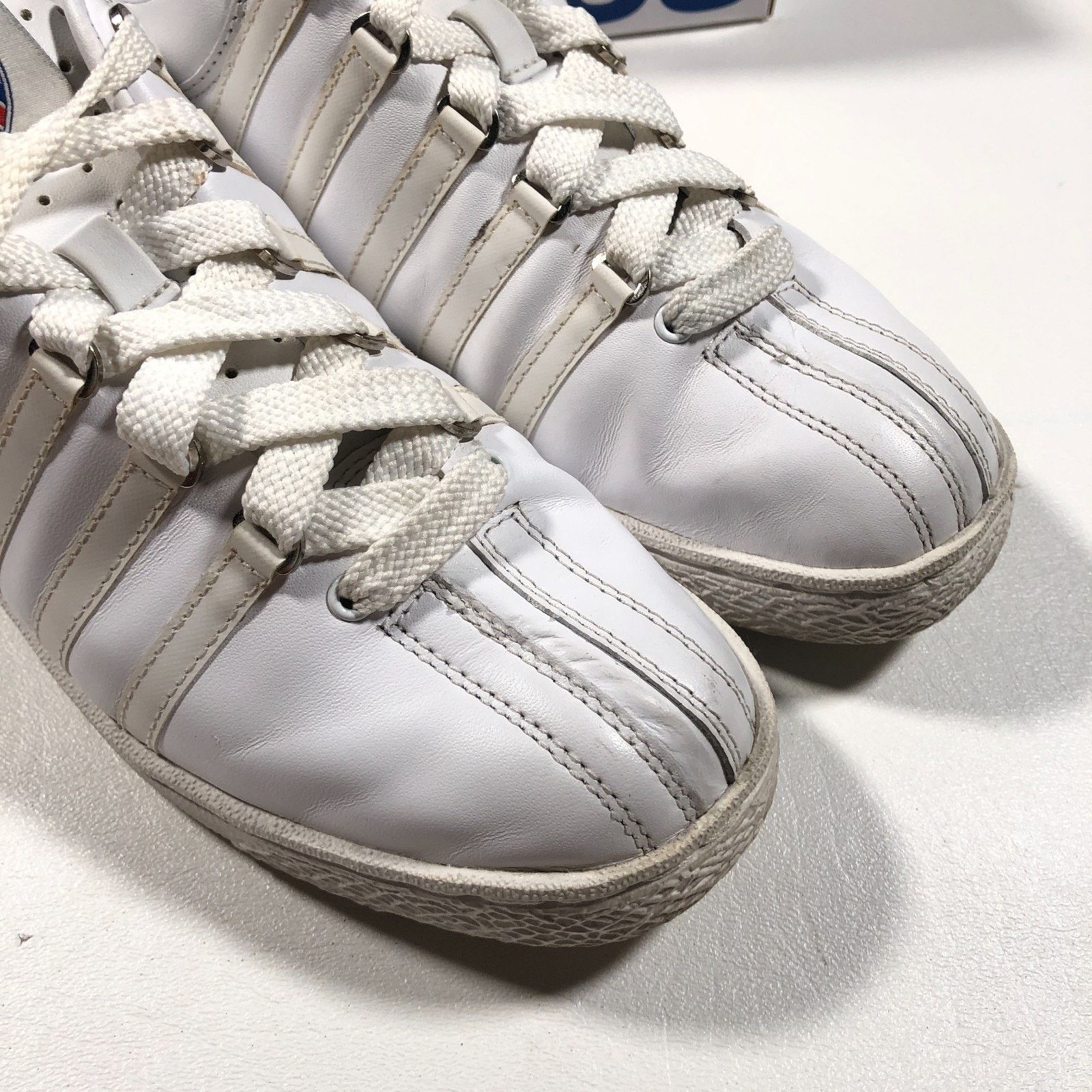 K-Swiss K-Swiss Classic Varsity Low Sneakers Shoes White size 6.5 S1 Size US 6.5 / EU 39-40 - 4 Thumbnail