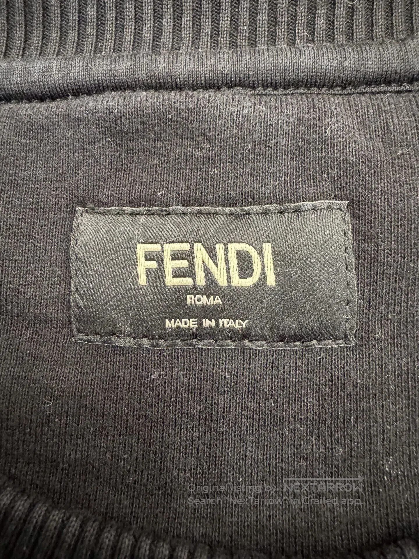 Fendi Fendi Black Logo Men's Long. Size US M / EU 48-50 / 2 - 4 Thumbnail