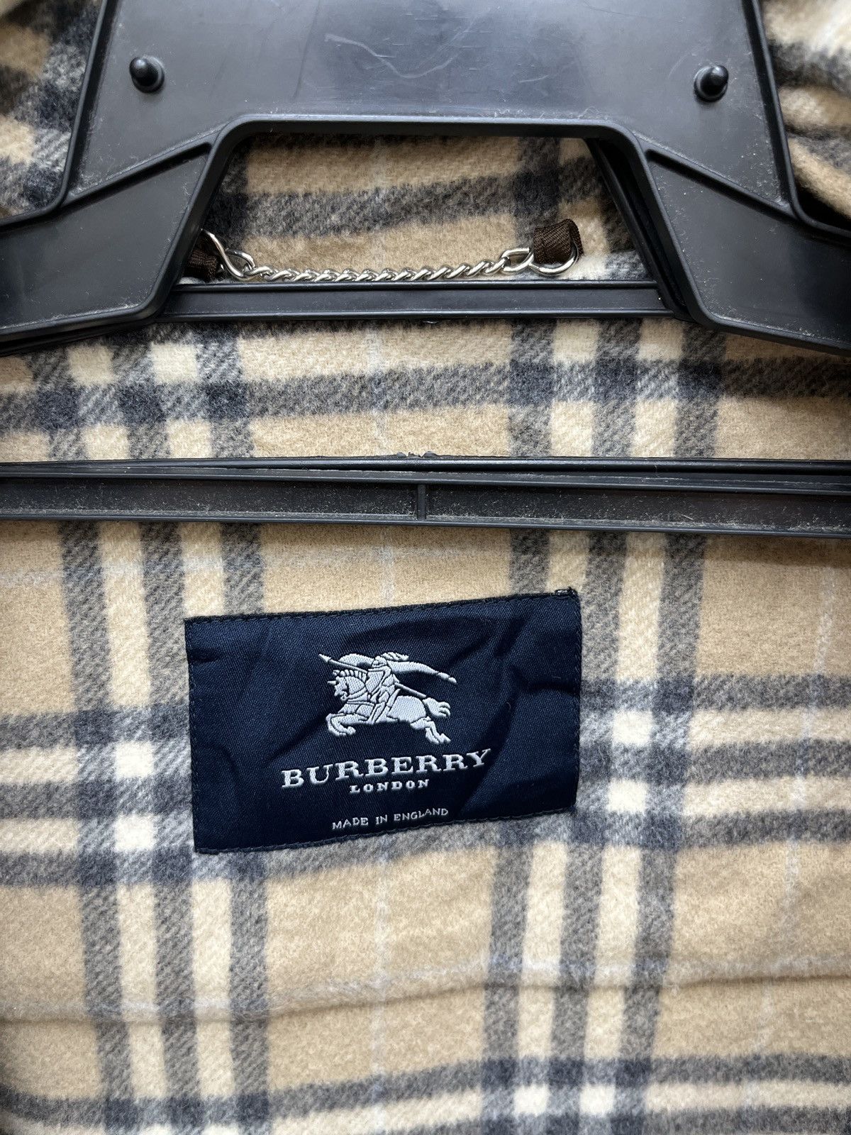Burberry 🔥🔥🔥STEALS BURBERRY LONDON NOVA CHECK DUFFLE COAT Size US M / EU 48-50 / 2 - 8 Thumbnail