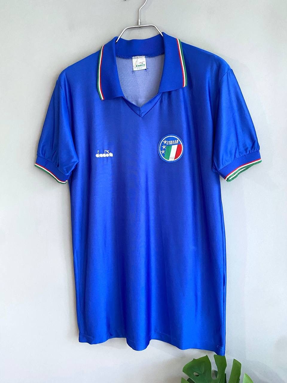 Diadora Italy National Team 1986-90 Football Soccer Jersey 7 MALDINI Size US M / EU 48-50 / 2 - 3 Thumbnail