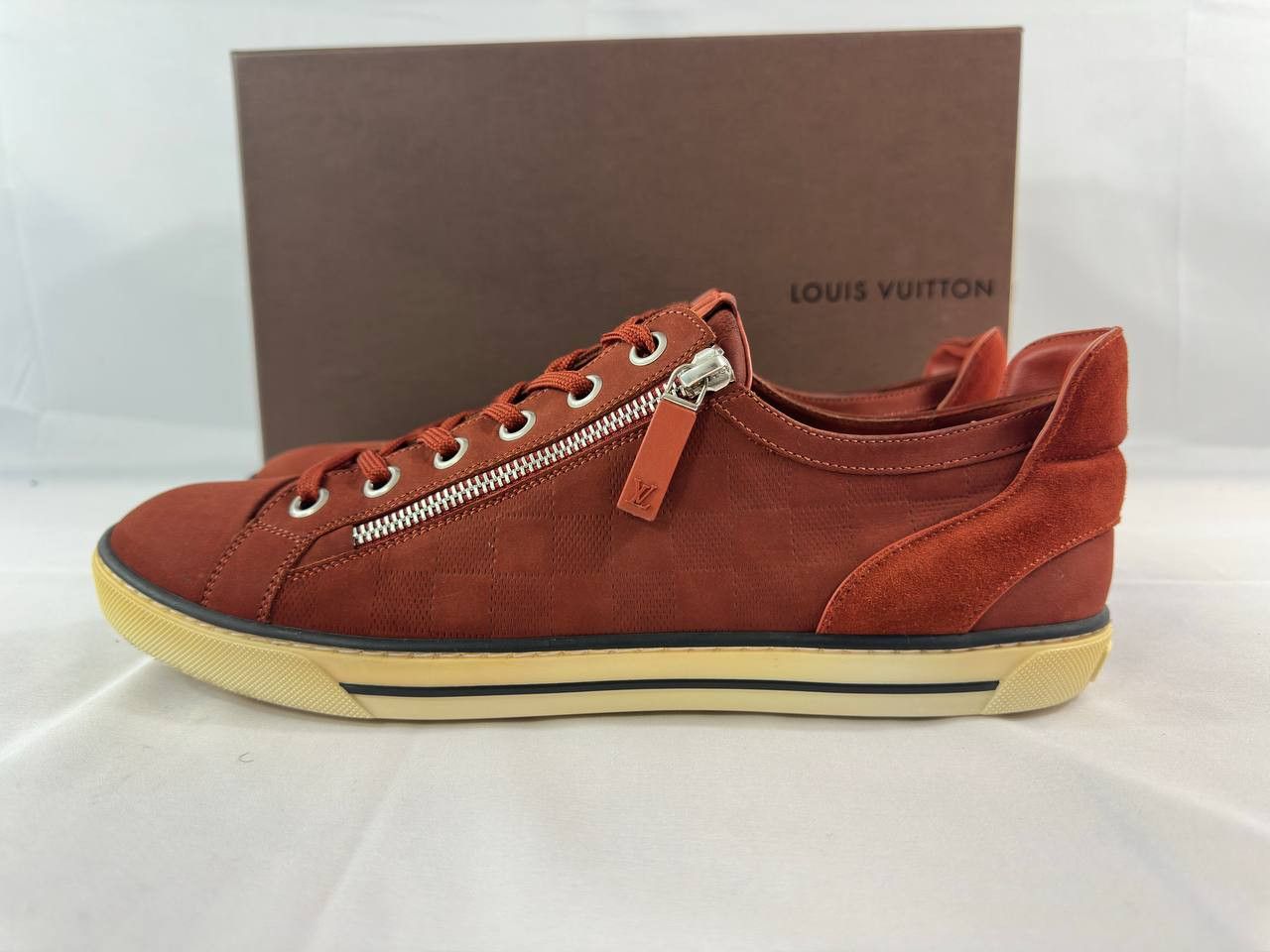 Louis Vuitton Louis Vuitton Challenge Zip Up Damier Casual Sneakers Size US 10 / EU 43 - 8 Thumbnail